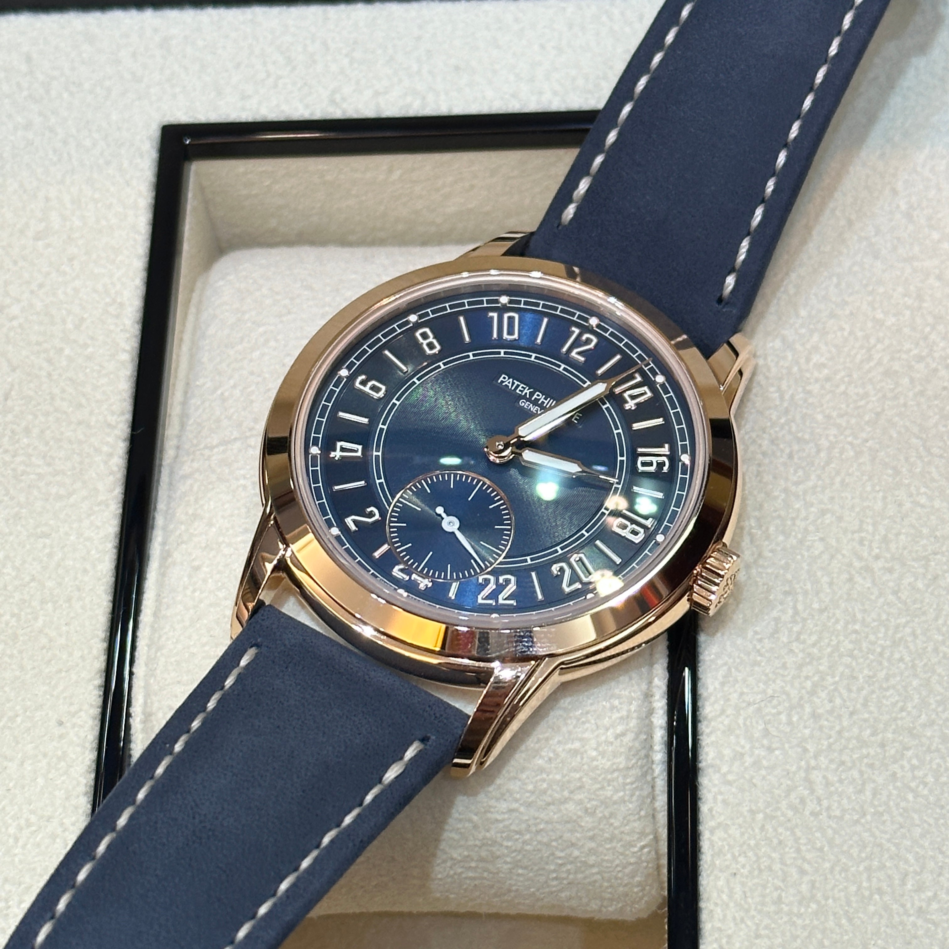 Patek Philippe Complications Travel Time 24H 5224R‑001 Roségold 42 mm
