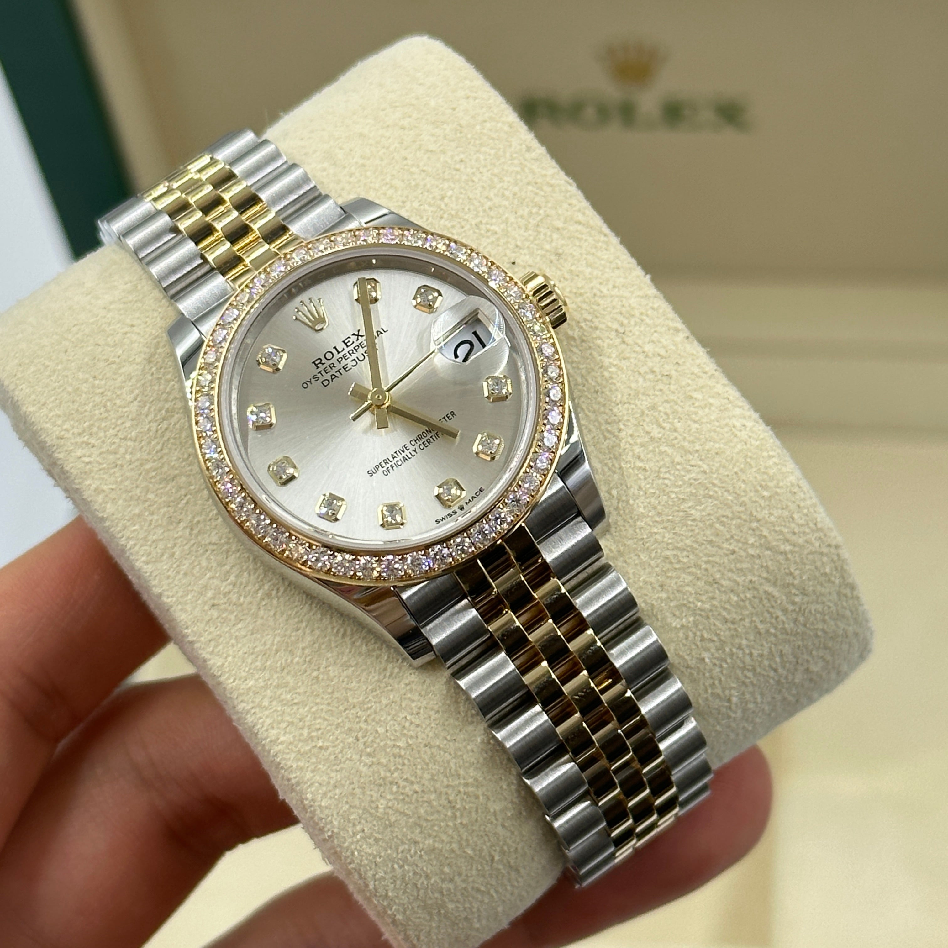 Rolex 278383RBR G SILVER Jub