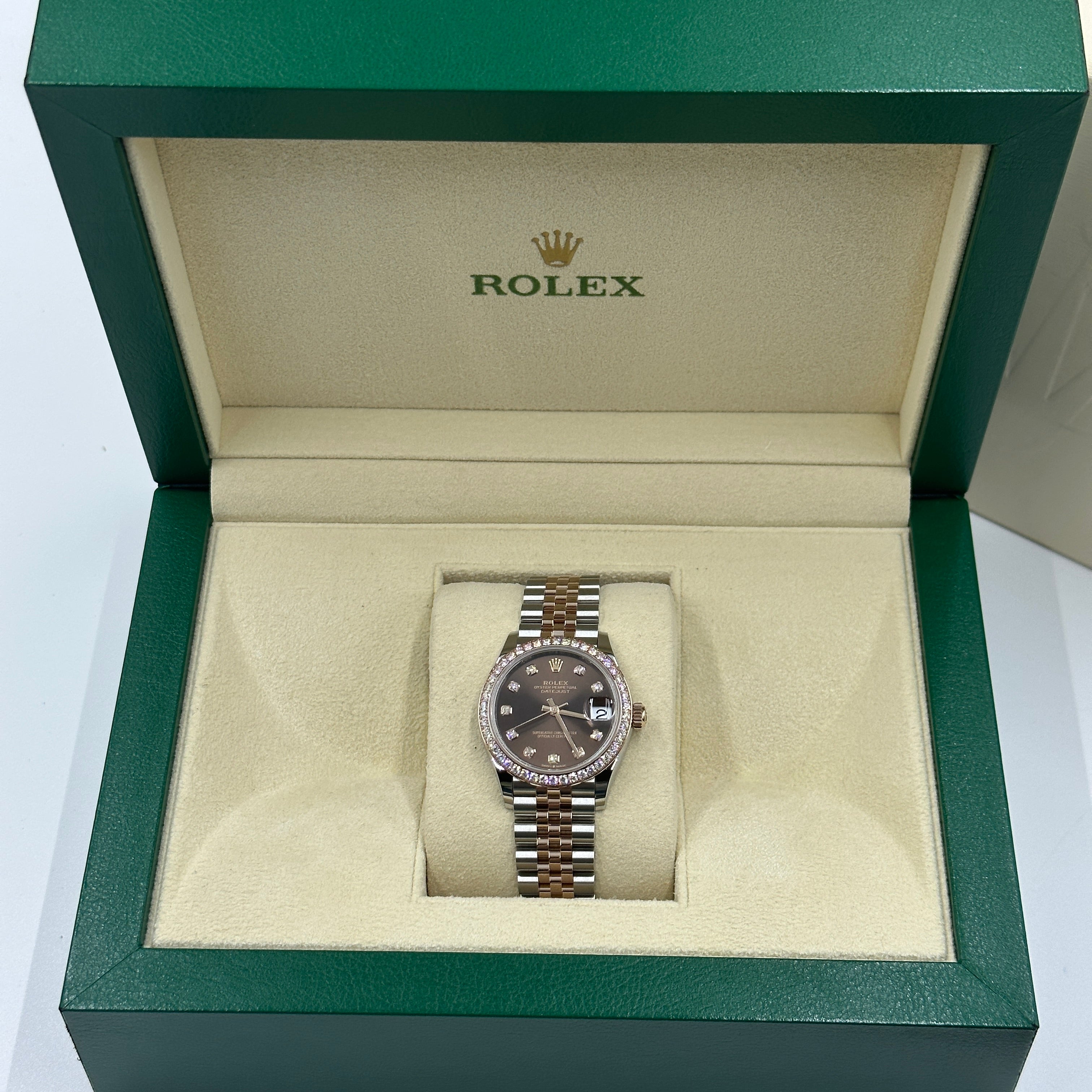 Rolex Datejust 31 278381RBR G Choc Jubilee 2025