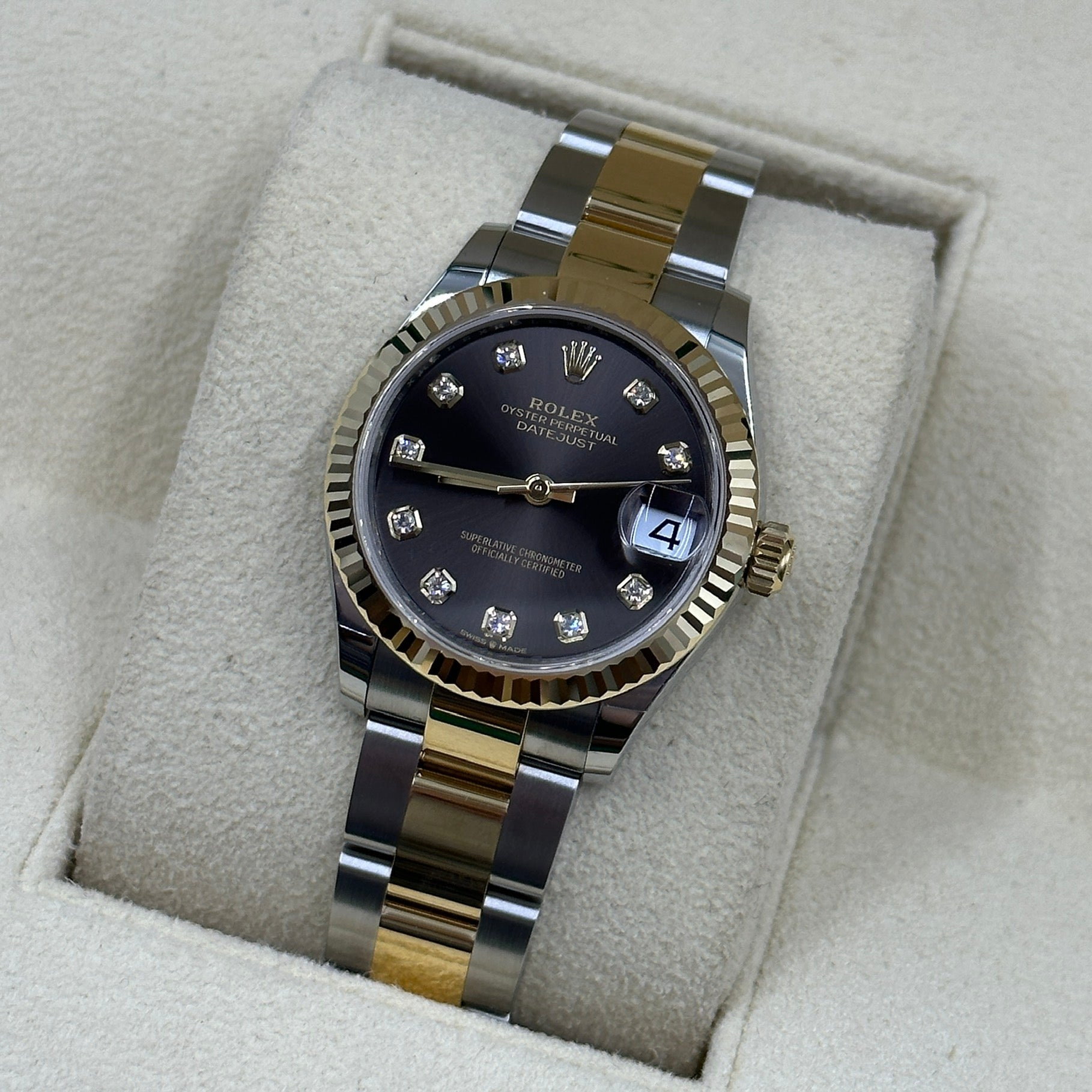 Rolex Datejust 31 278273G DARK GREY OYS