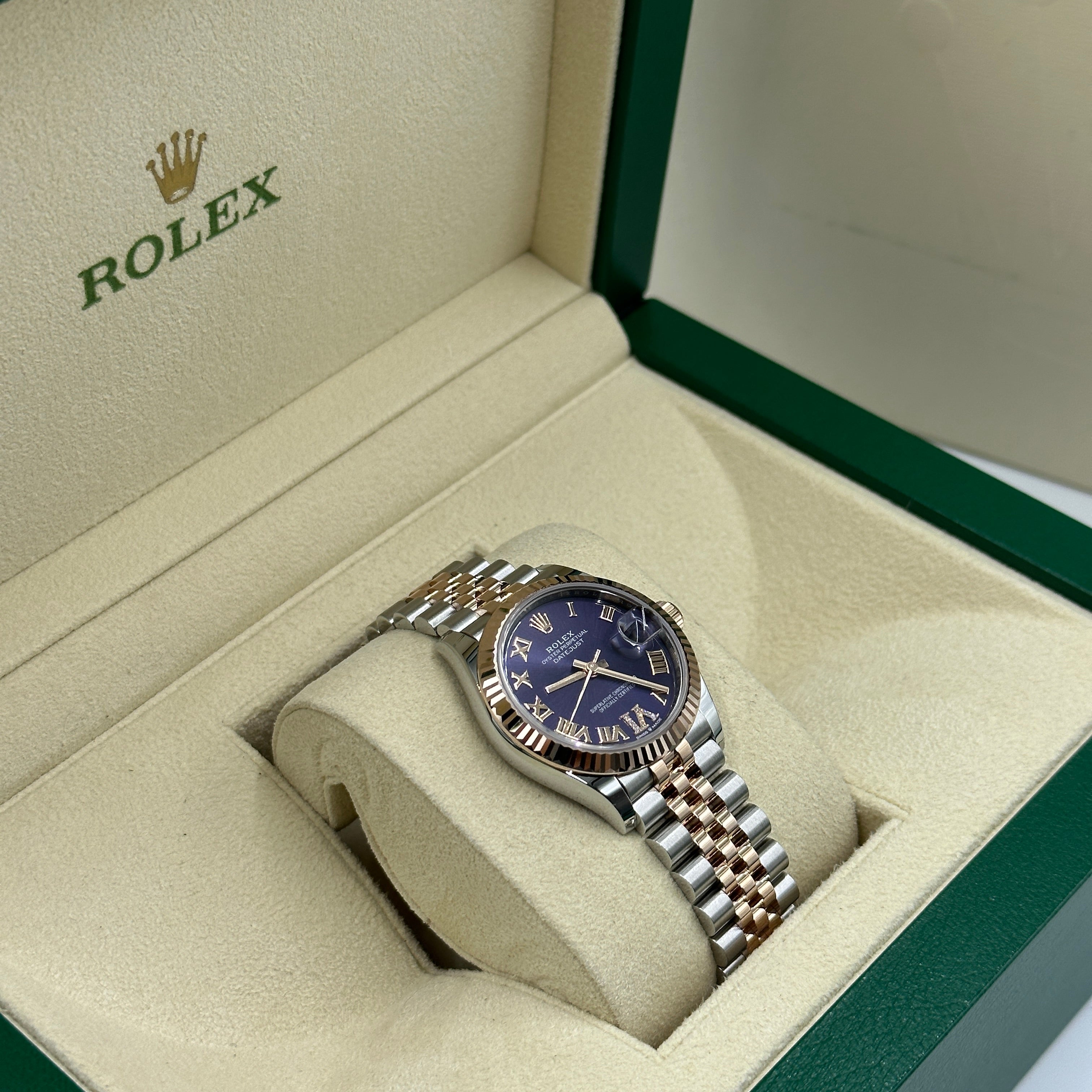 Rolex Datejust 31 278271 Lila VI Jubiläum 2024