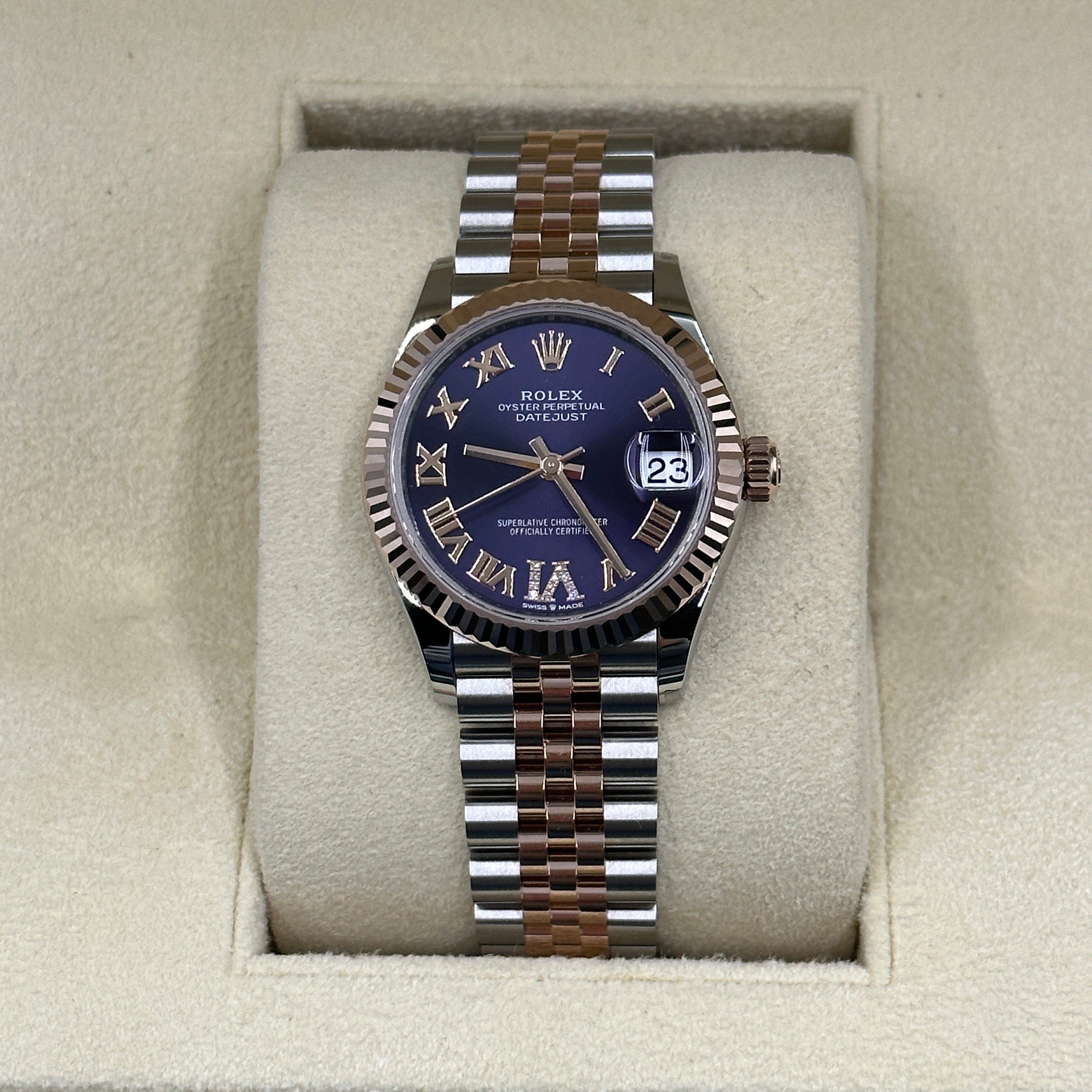 Rolex Datejust 31 278271 Lila VI Jubiläum 2024