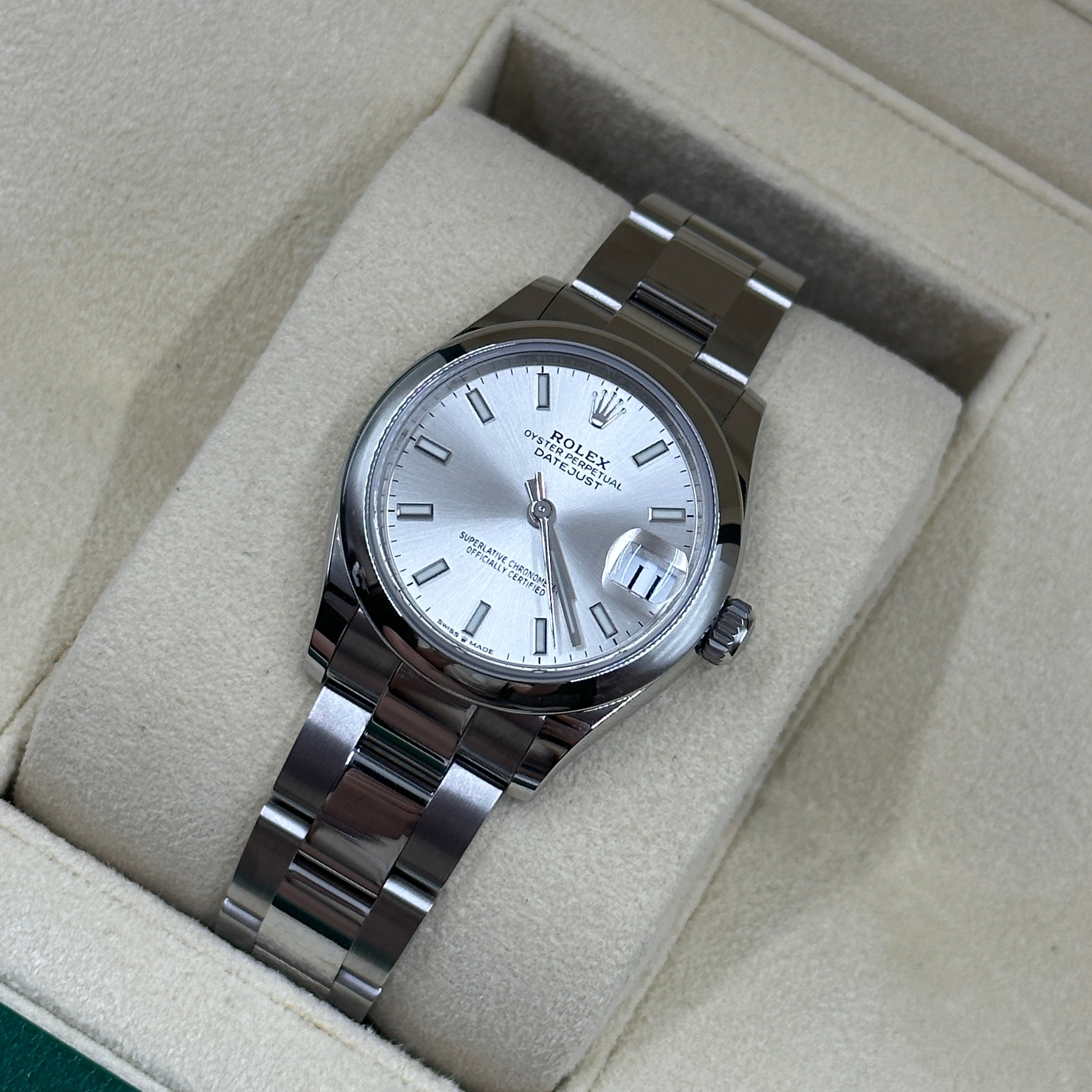 Rolex Datejust 31 278240 Silver Index Oyster 2025
