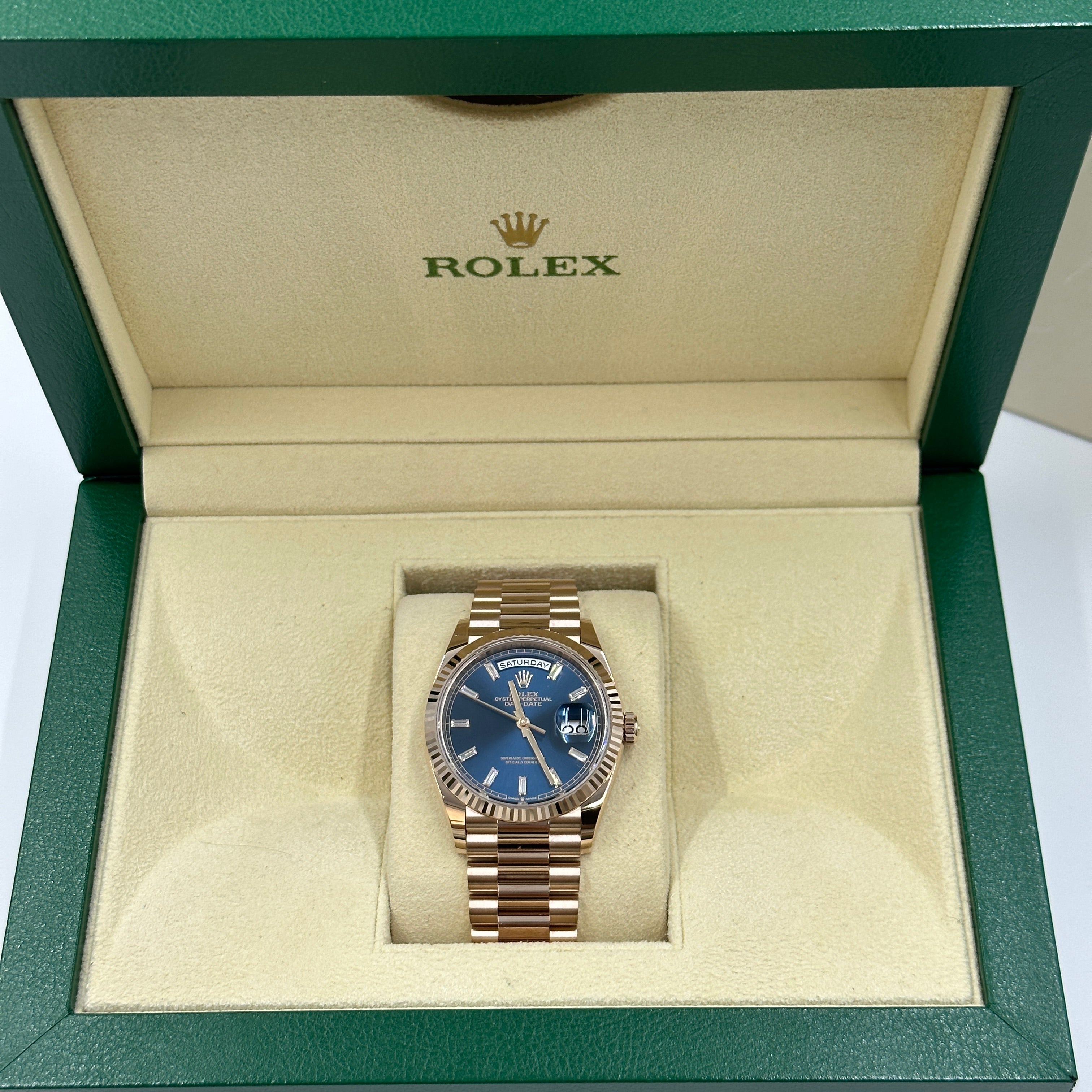 Rolex Day-Date 36 128235A Blue 2025
