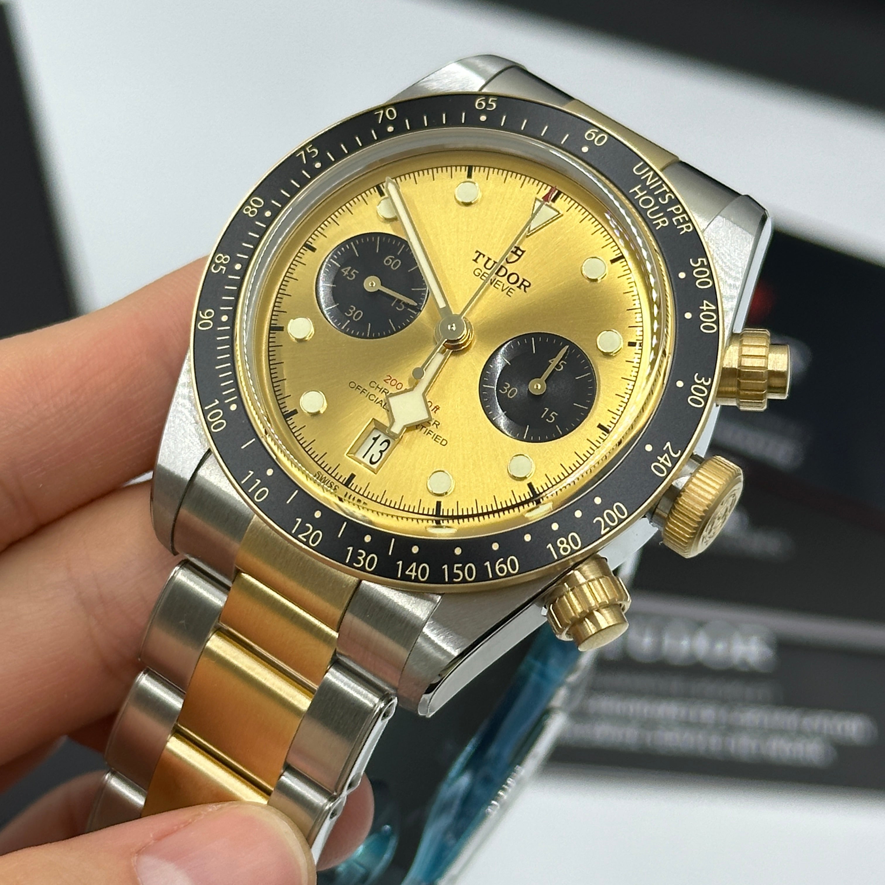 Tudor Black Bay Chrono M79363N-0007 YELLOW STEEL