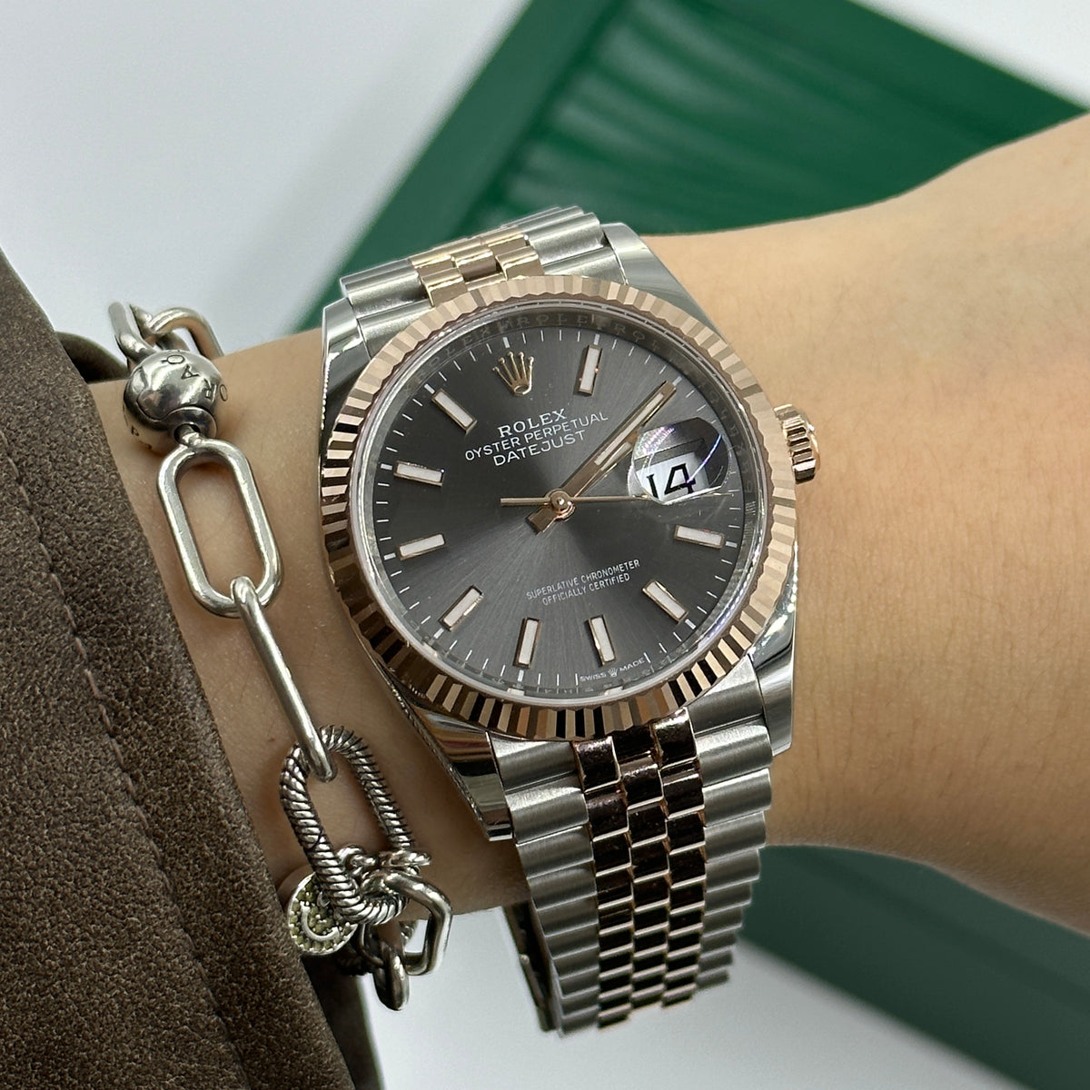 Rolex Datejust 36 126231 Grey Index Jubilee 2026