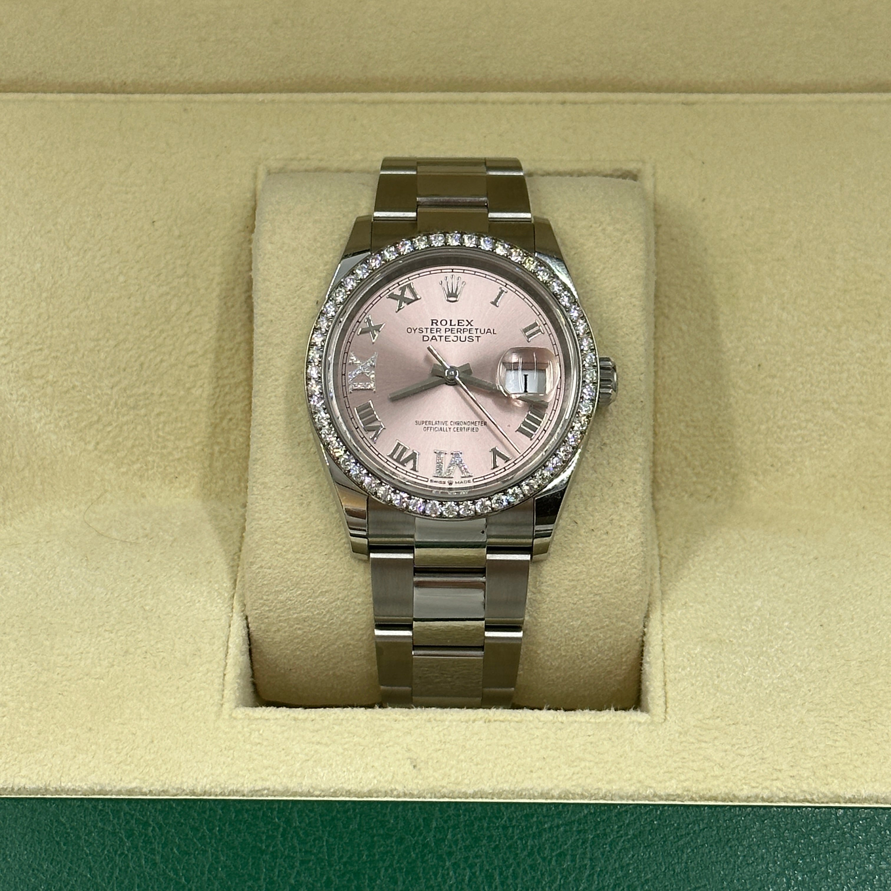 Rolex Datejust 36 126284 Rosa VIIX Oyster 2024