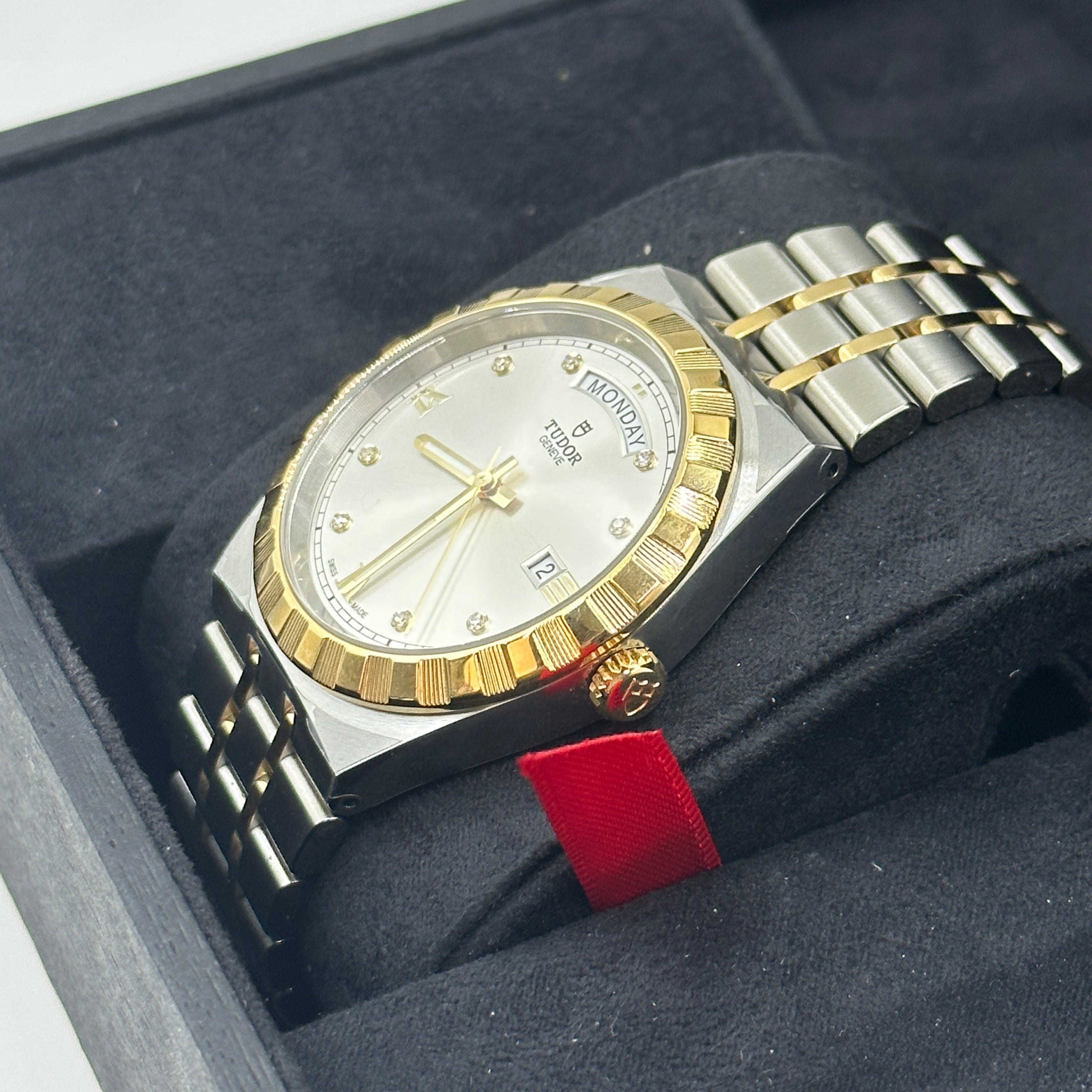 TUDOR ROYAL 28603-0002 SILVER DIAMOND