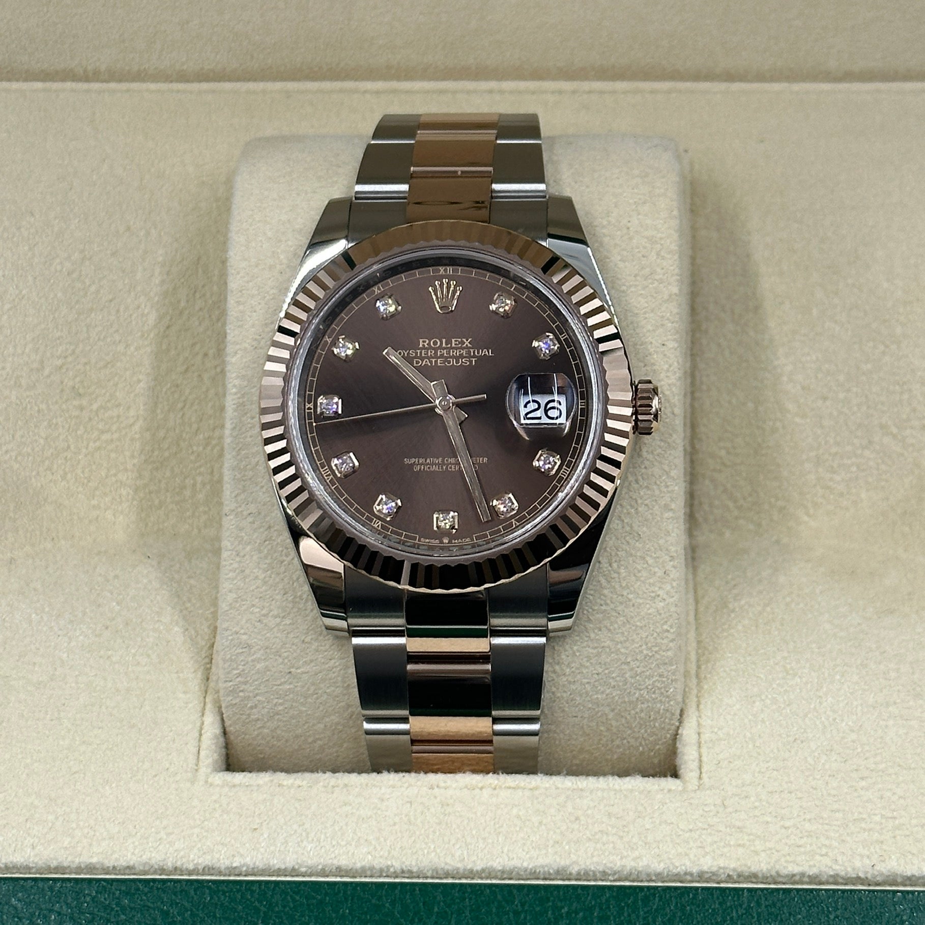 Rolex Datejust 41 126331G Choco Oyster 2025