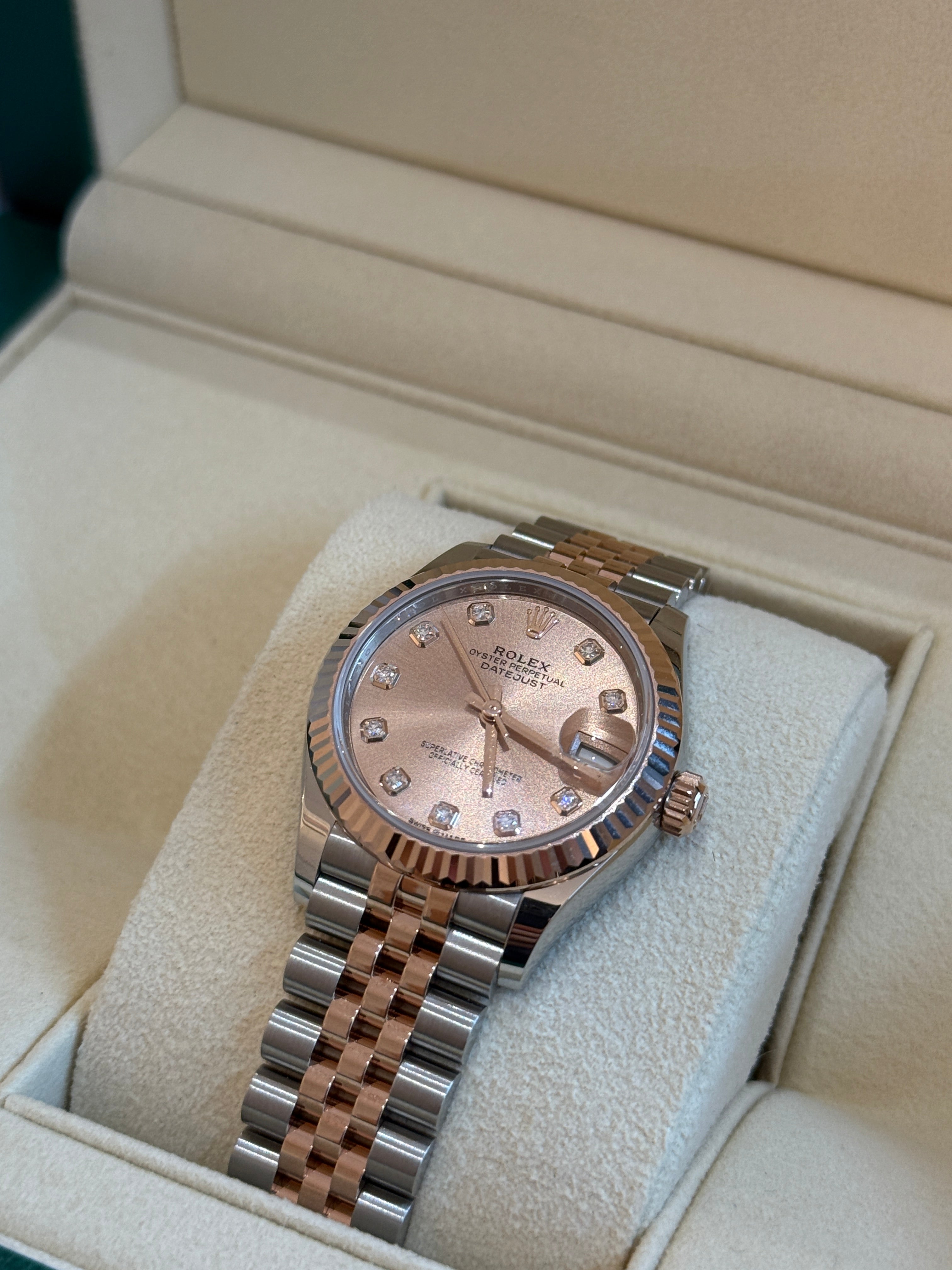 Rolex Datejust 31 278271G Rose Jubilee 2025