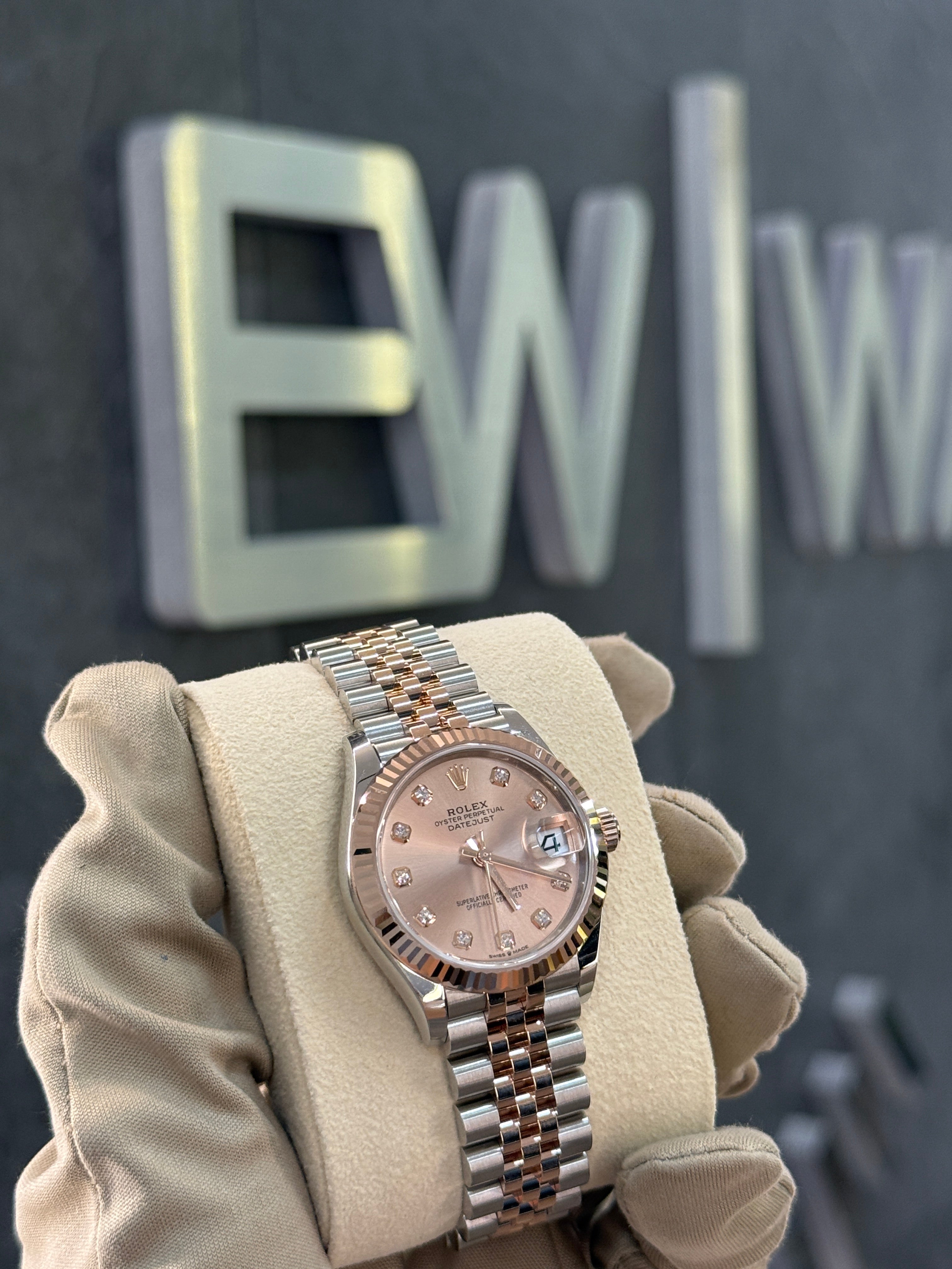 Rolex Datejust 31 278271G Rose Jubilee 2025