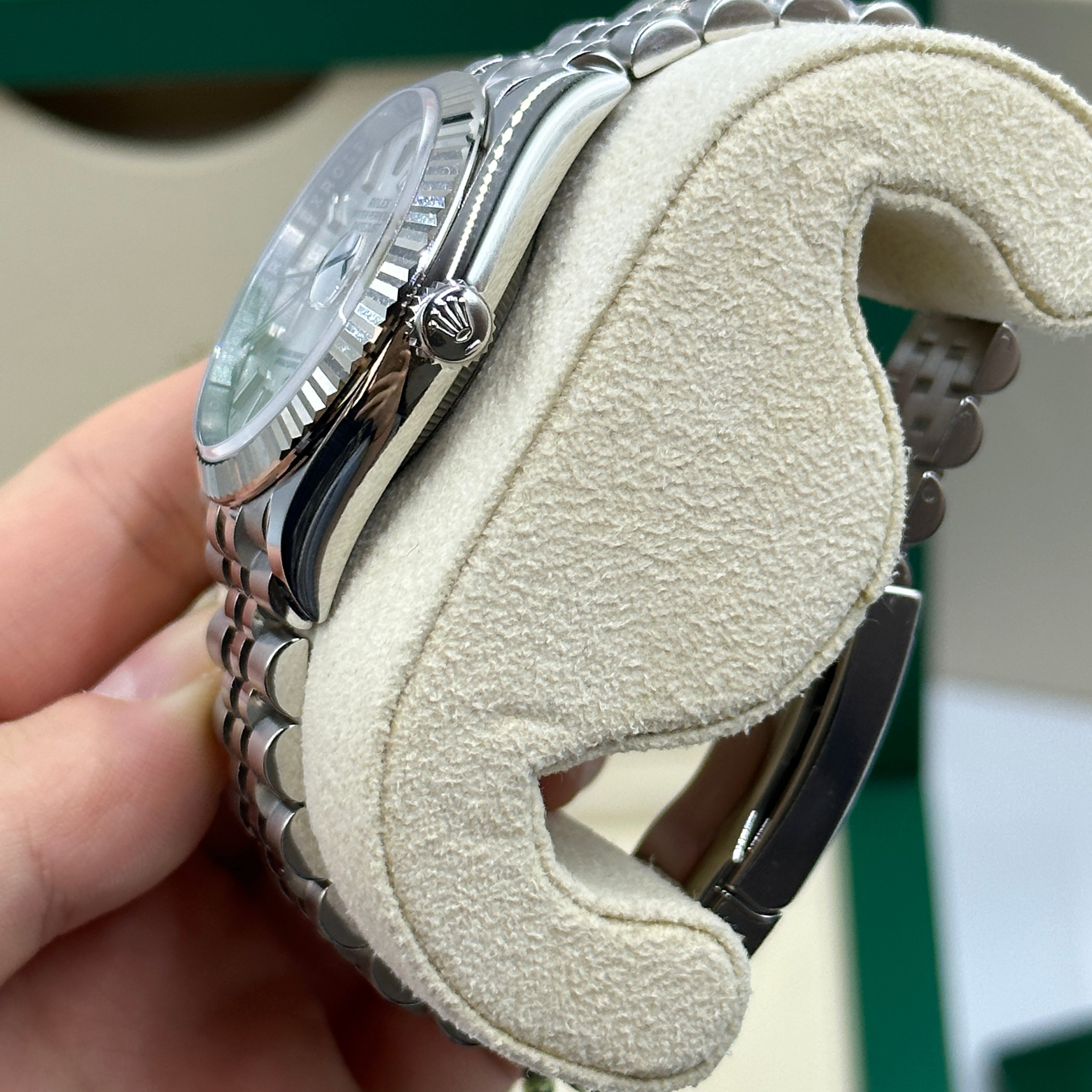 Rolex Lady-Datejust 28mm 279173 SILVER INDEX JUB