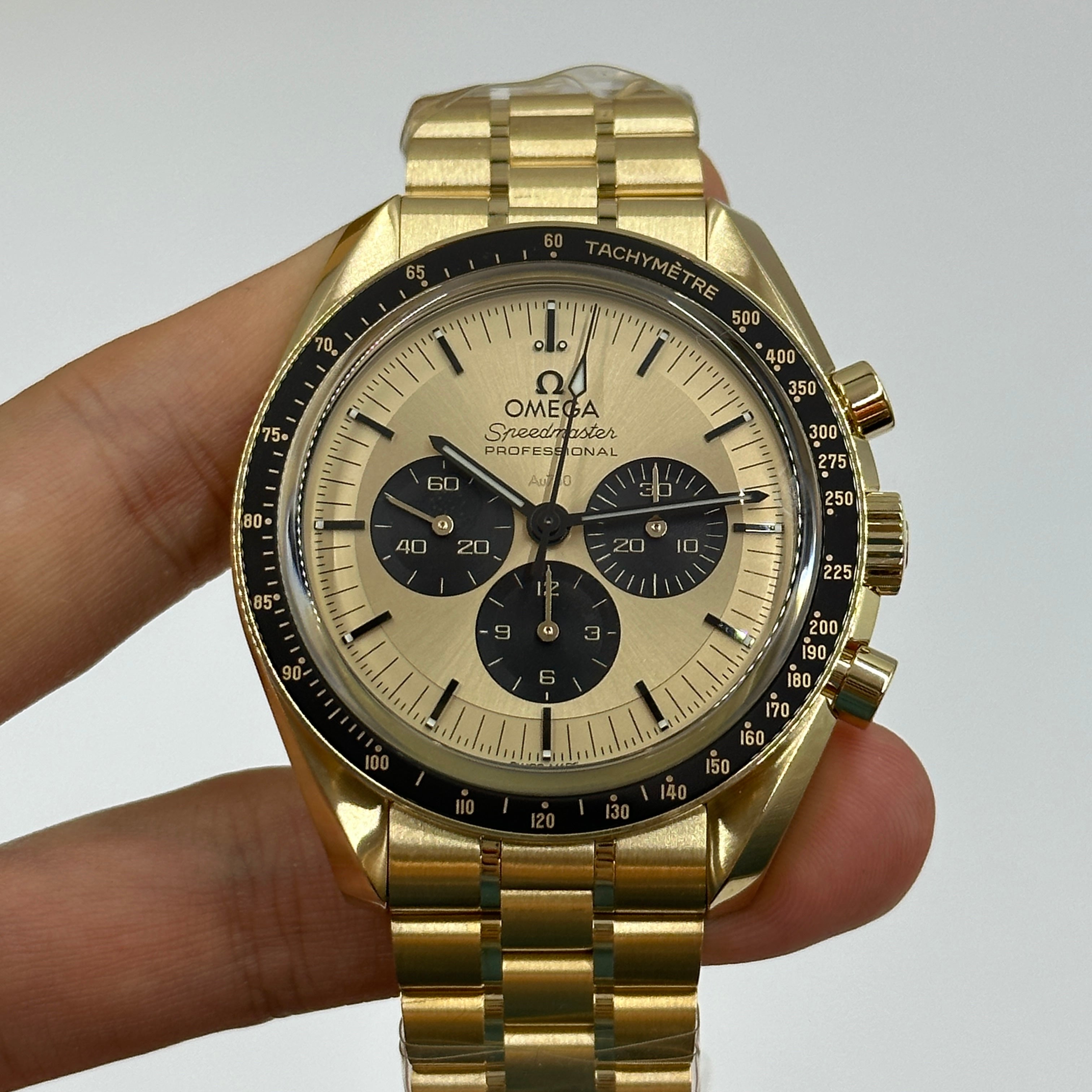 Omega - 310.60.42.50.99.002 Speedmaster Professional Moonwatch 3861 Moonshine Gold