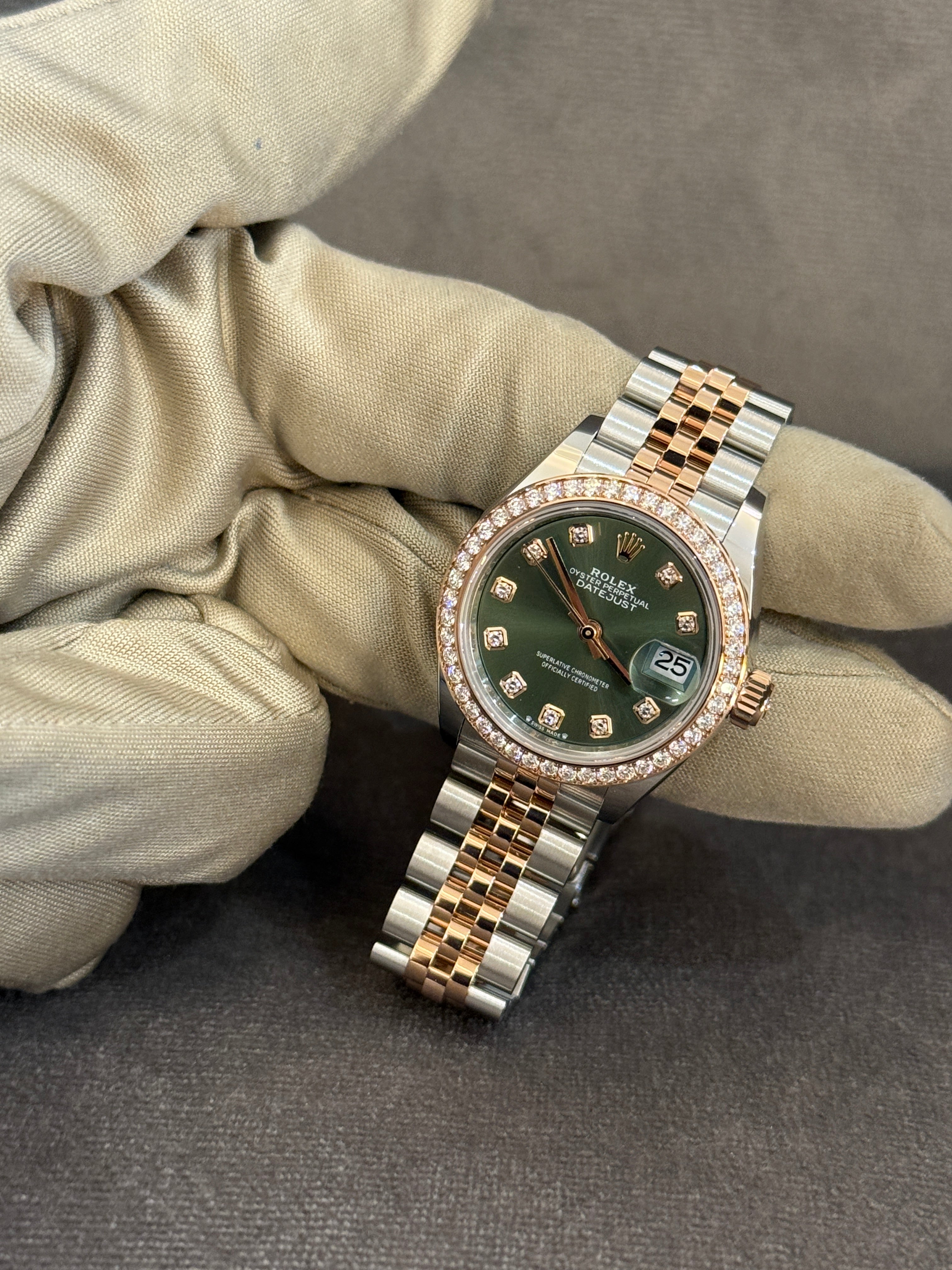 Rolex Lady-Datejust m279381RBR-0007 GREEN JUB 2026
