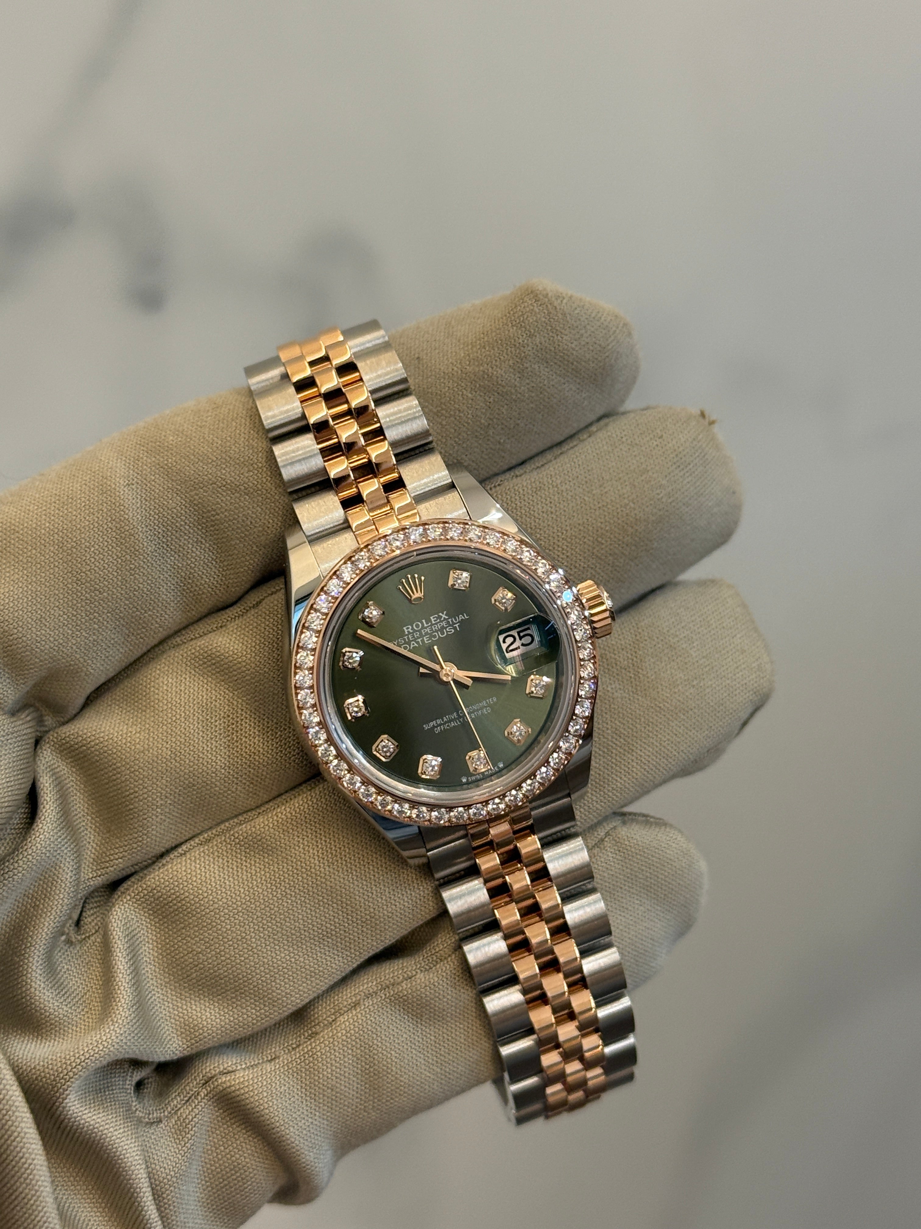 Rolex Lady-Datejust m279381RBR-0007 GREEN JUB 2026