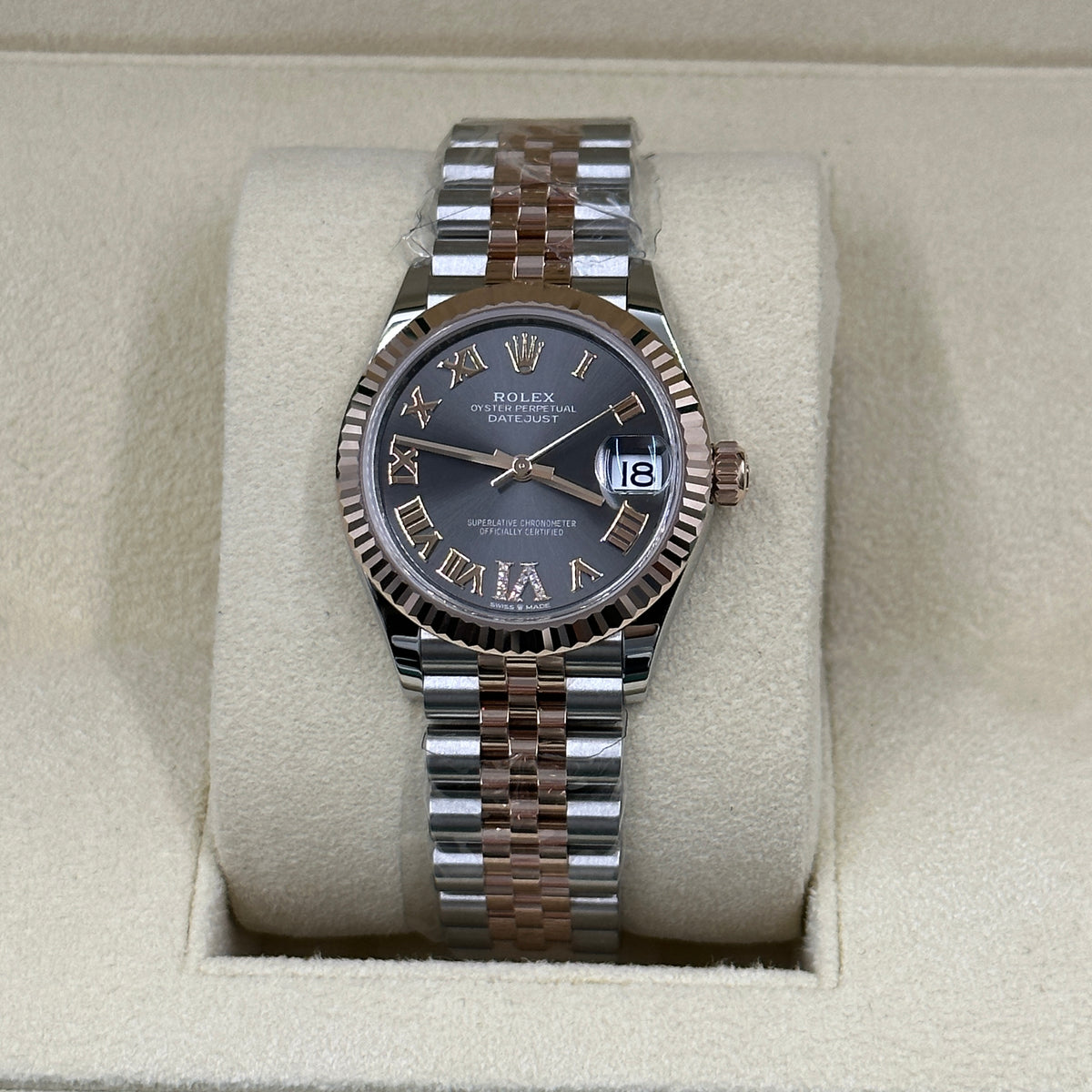 Rolex Datejust 31 278271 Grey Roman VI Jubilee 2026