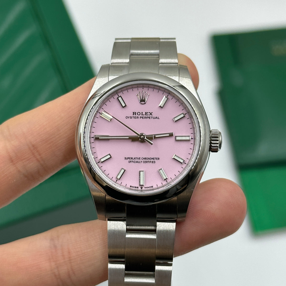 Rolex Oyster Perpetual 31 277200 Candy /Pink Index Oyster 2025
