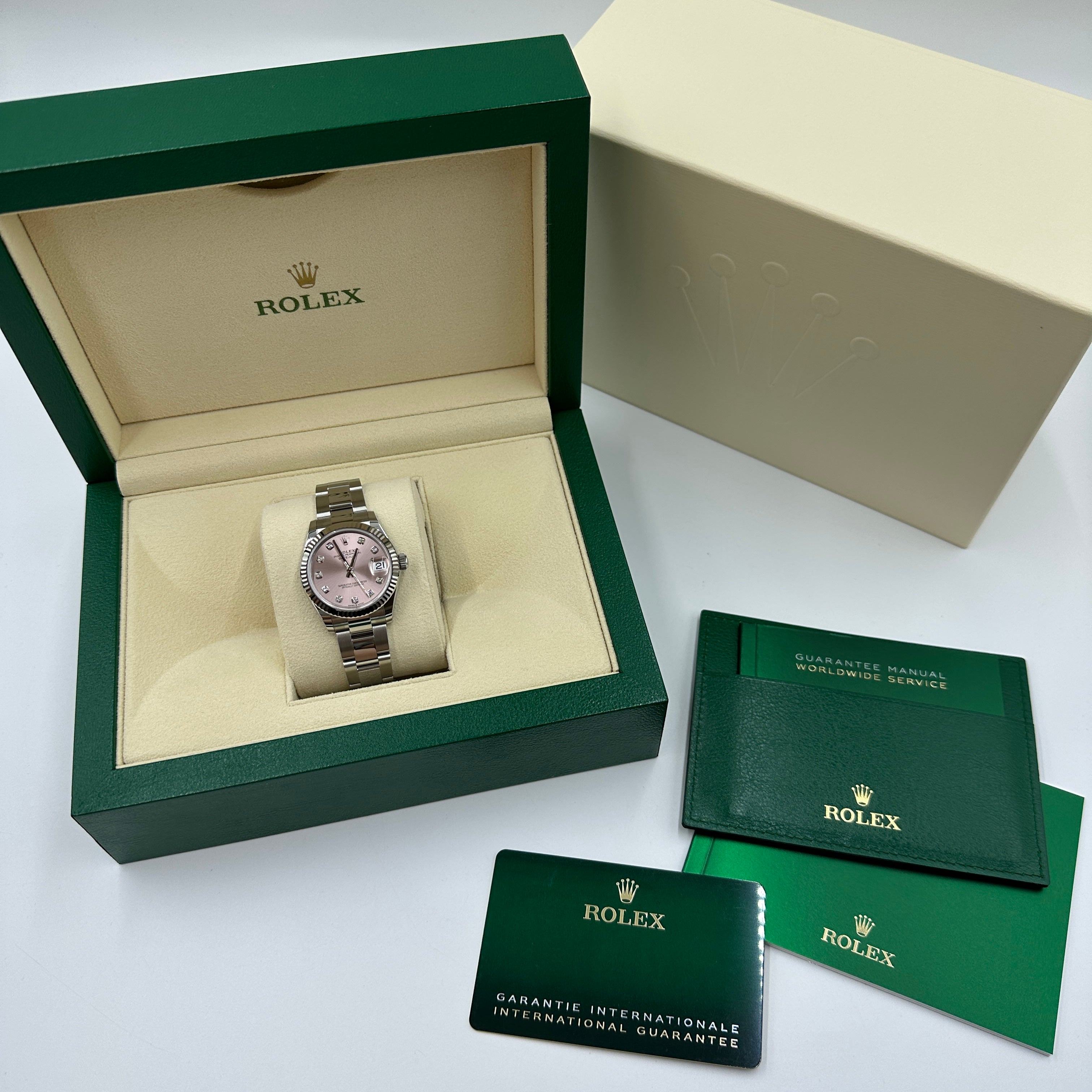 Rolex Datejust 31 278274G Pink Oyster