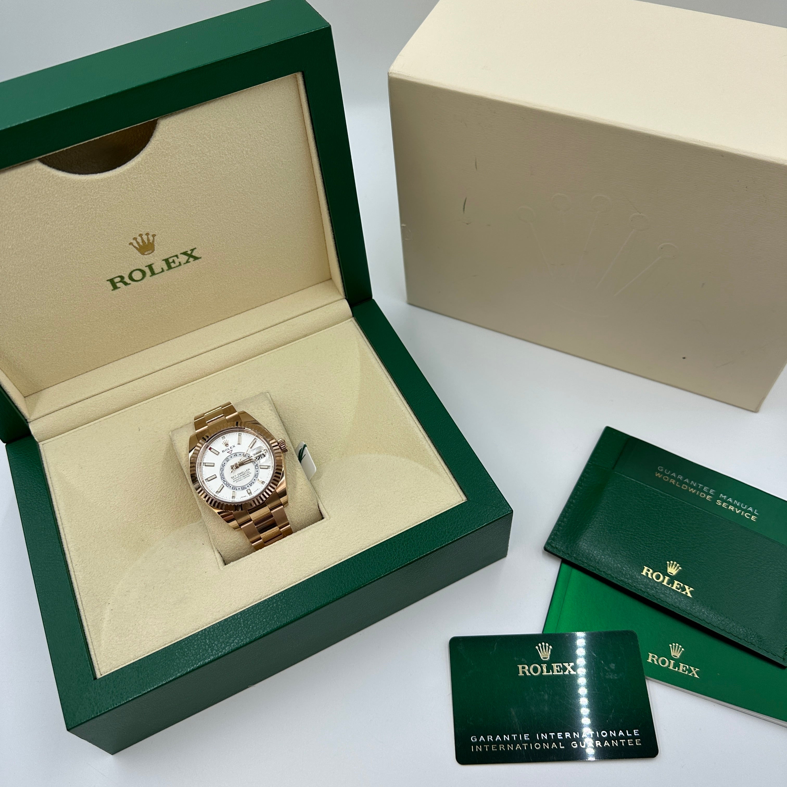 rolex Sky-Dweller 42mm326935 WHITE