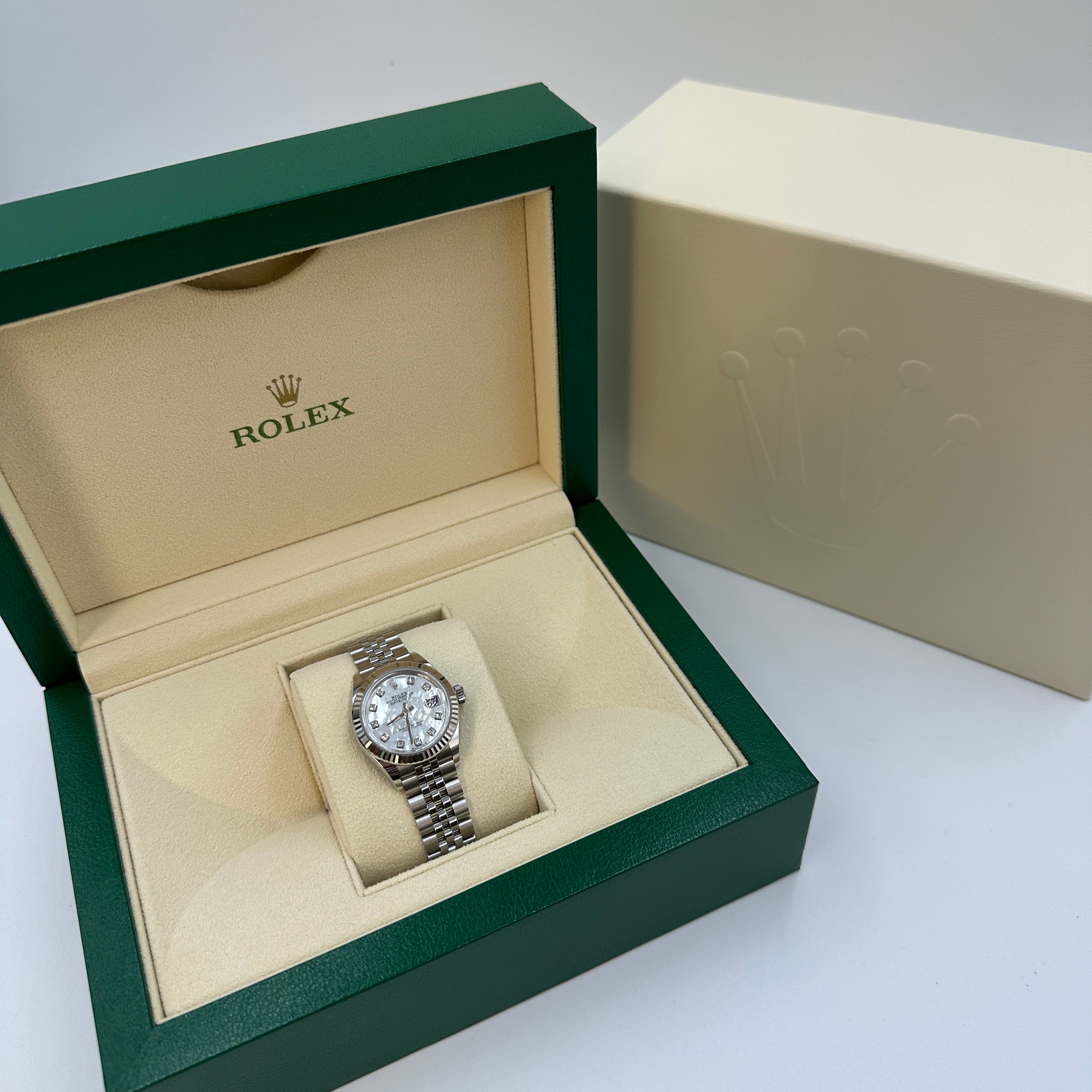 Rolex Lady-Datejust 279174NG White Jubilee 2025