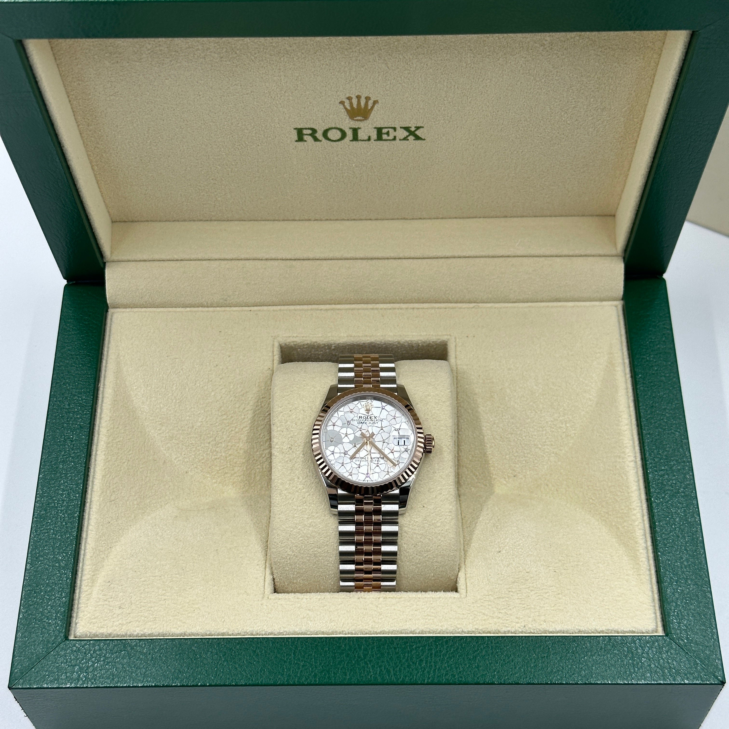 Rolex Datejust 31 278271 Silbernes Blumenjubiläum 2024