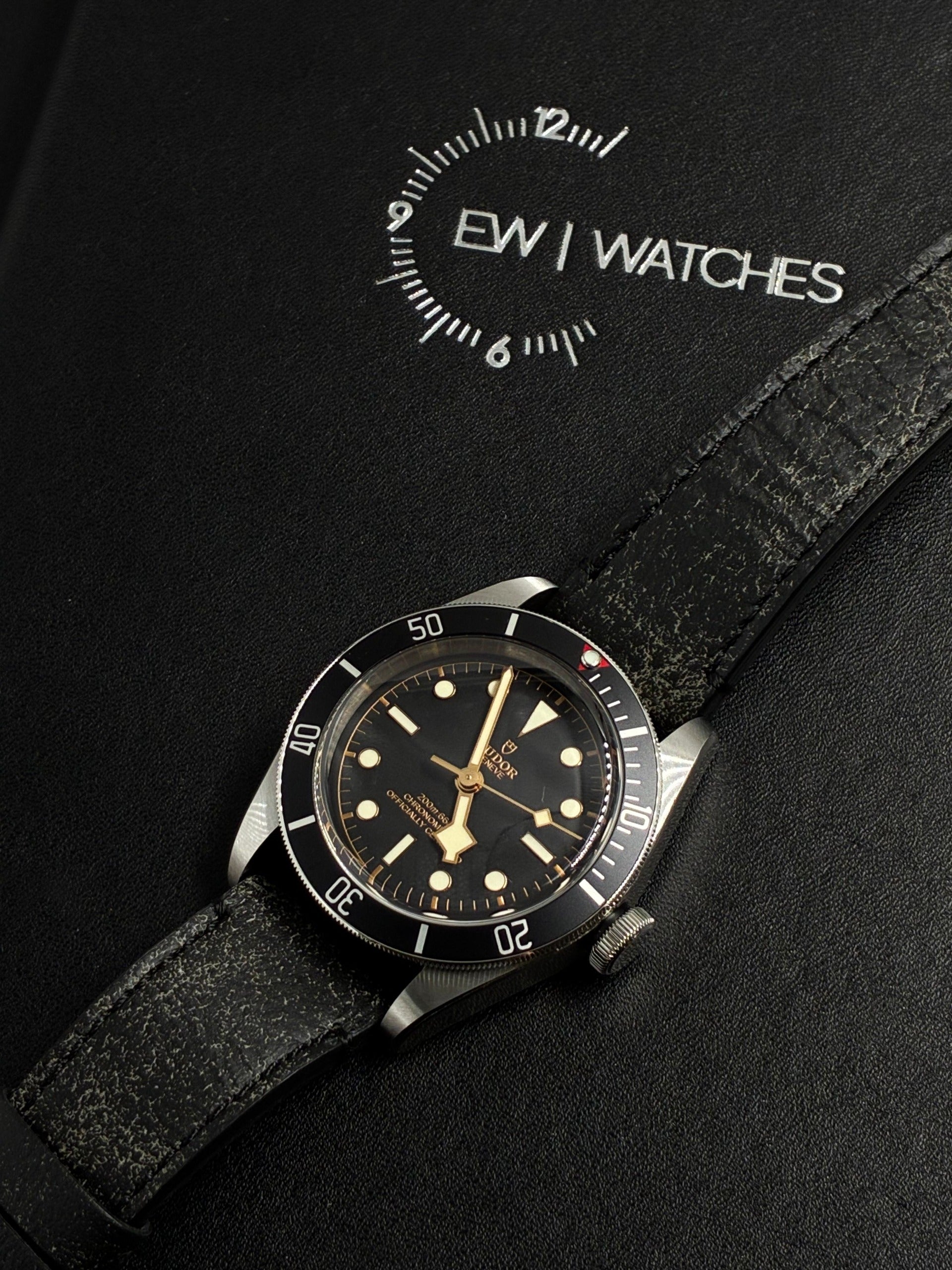 Tudor Black Bay 41mm 79230N-0008 Black Leather 2024