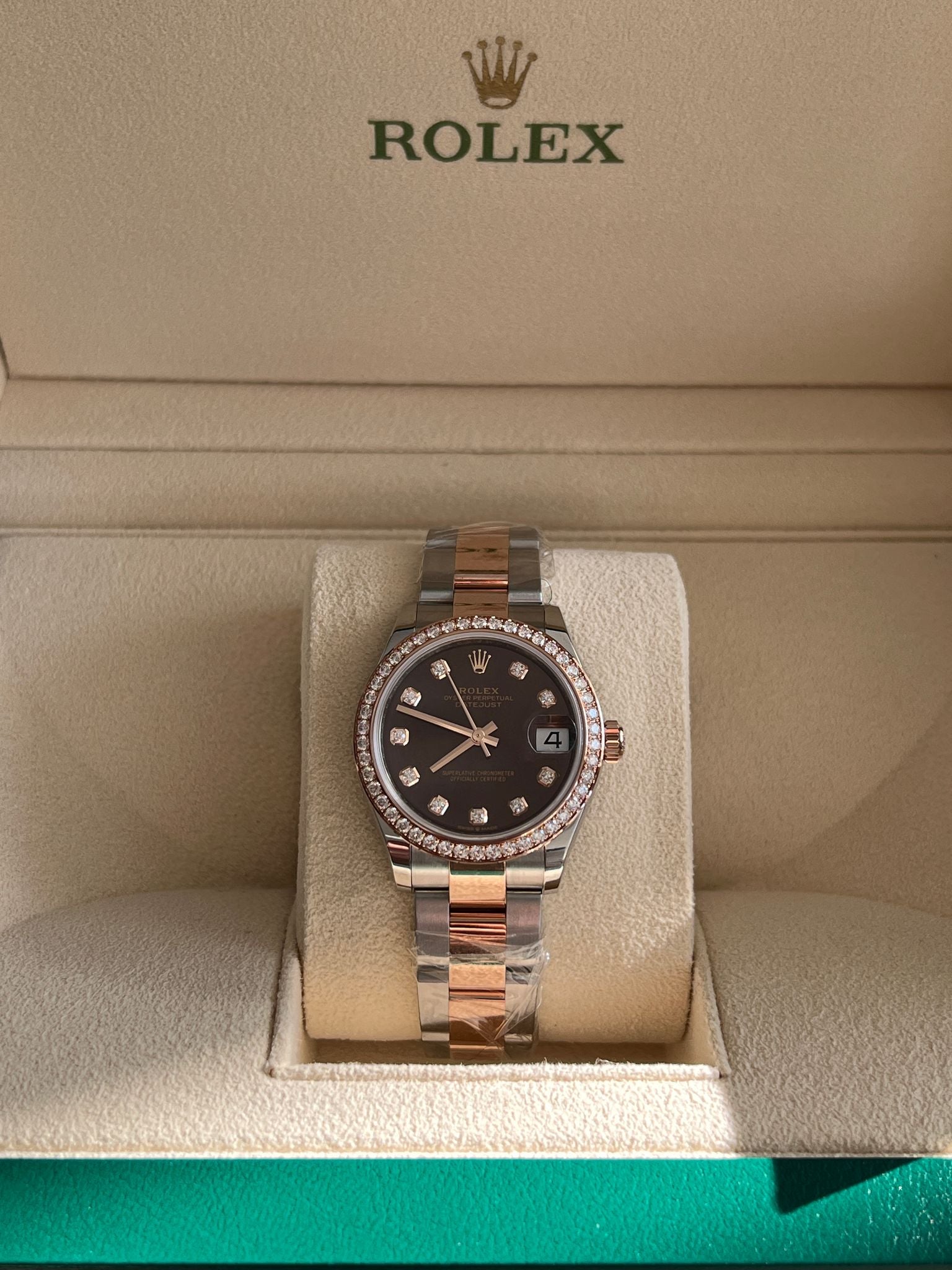 Rolex Datejust 31 278381RBR G Choc Oyster 2025