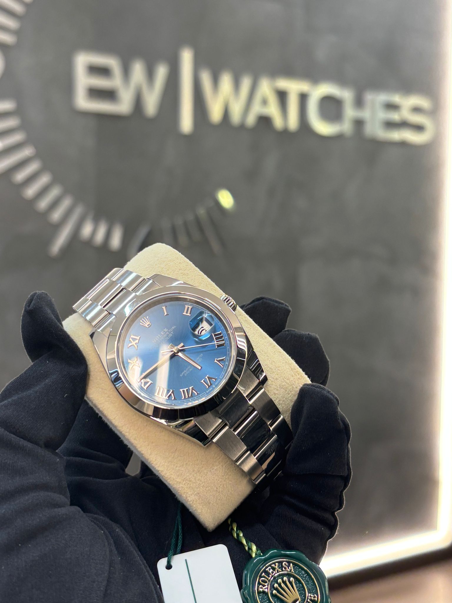 Rolex Datejust 41 126300 Blue Roman Oyster 2026