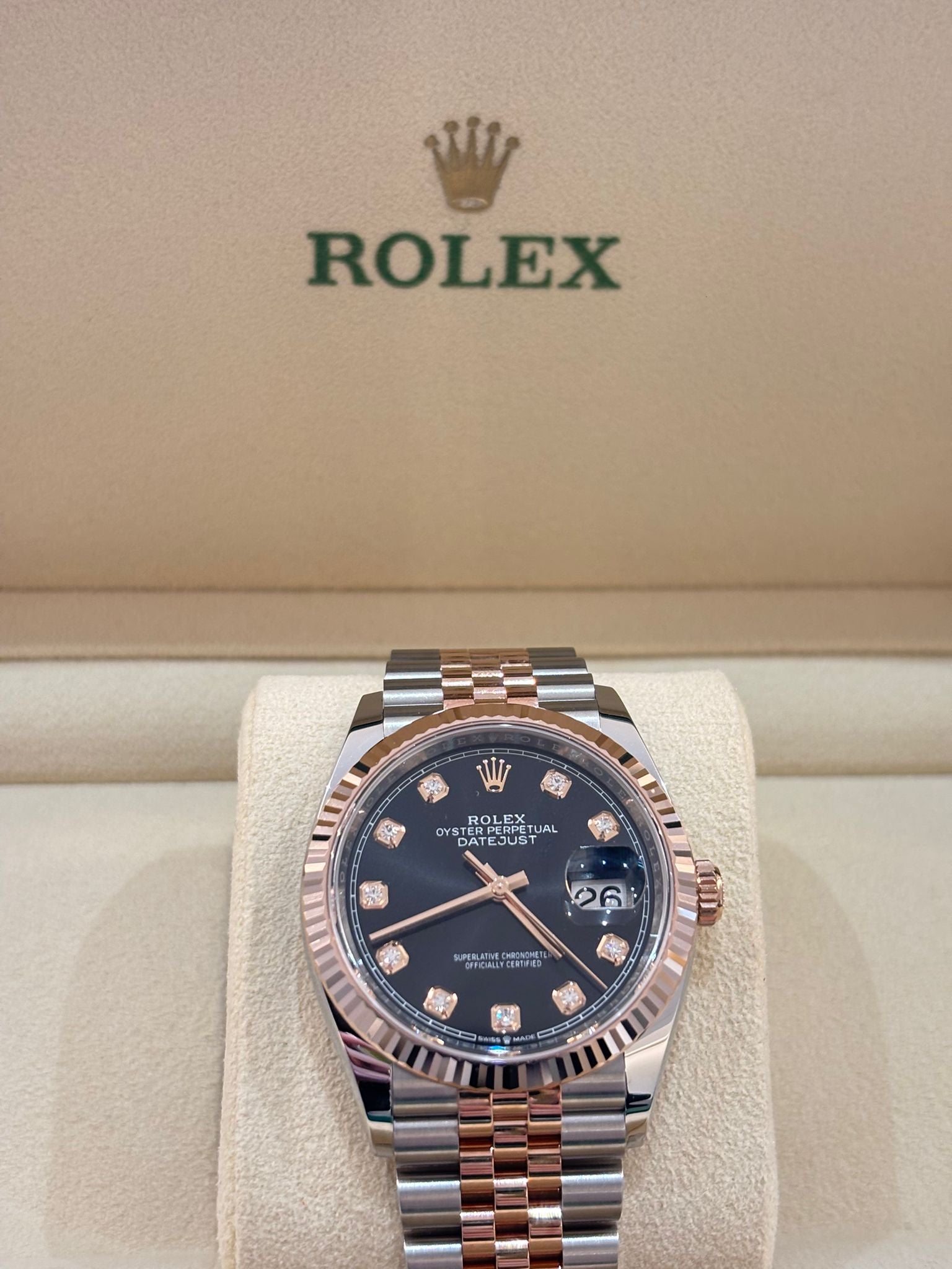 Rolex Datejust 36 126231G Schwarzes Jubiläum 2025