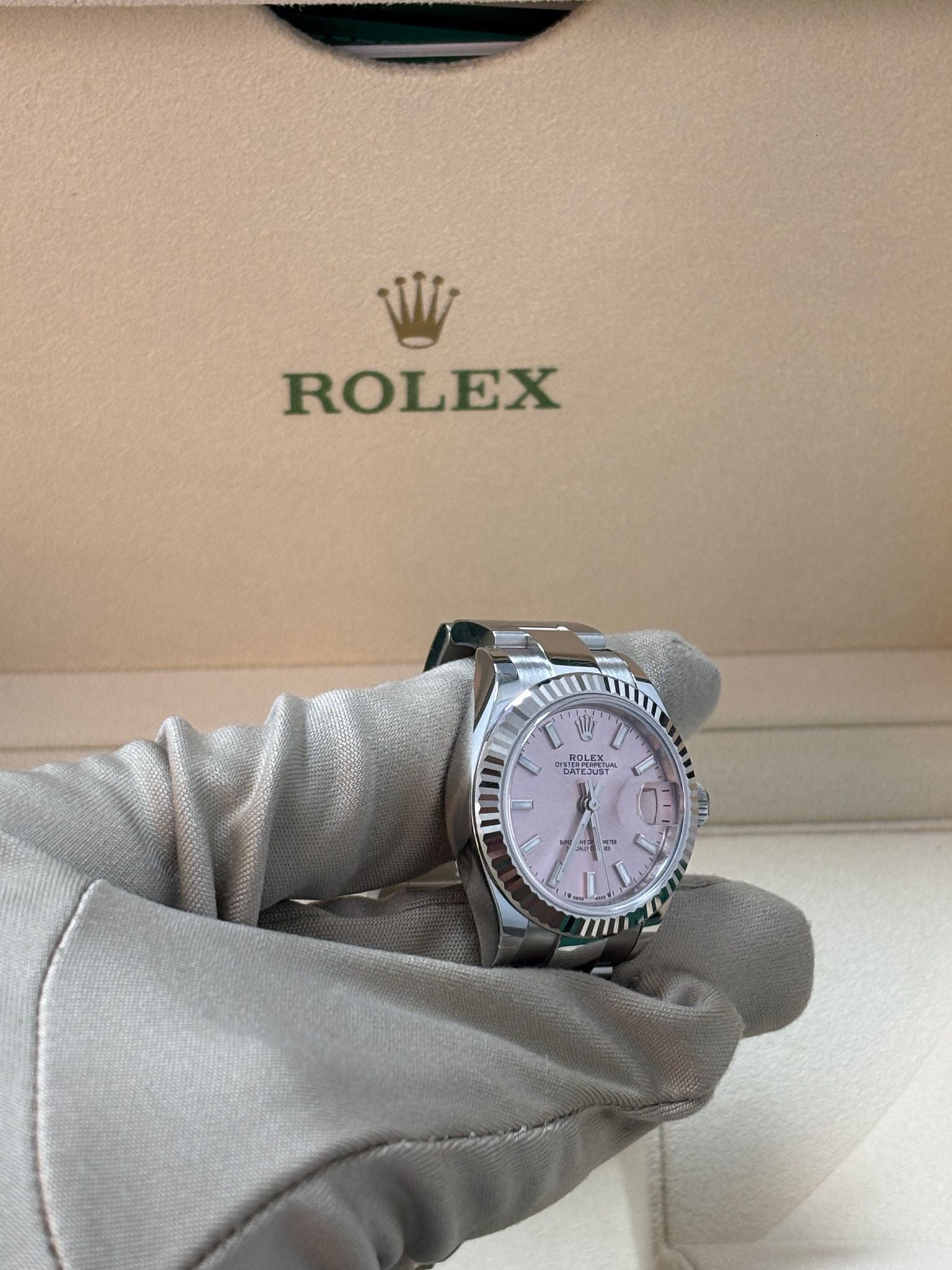 Rolex Lady-Datejust 279174 Pink Index Oyster 2024