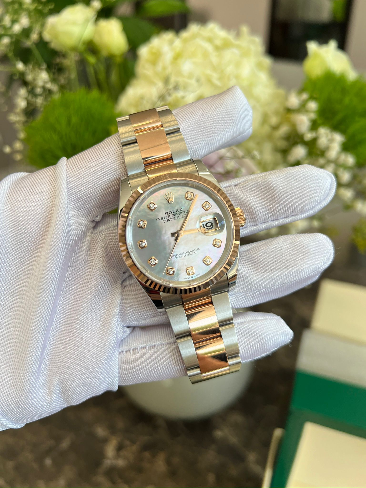 Rolex Datejust 36 126231Ng Weiße Auster 2025