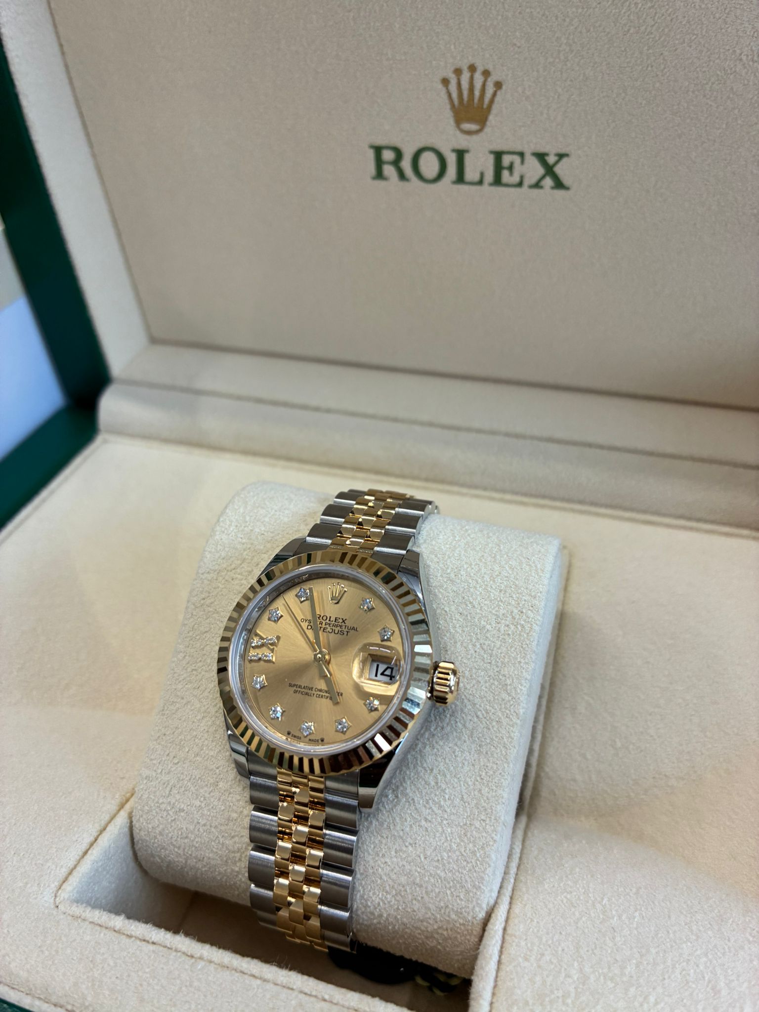 ROLEX Lady-Datejust 279173G STAR CHAMP JUB