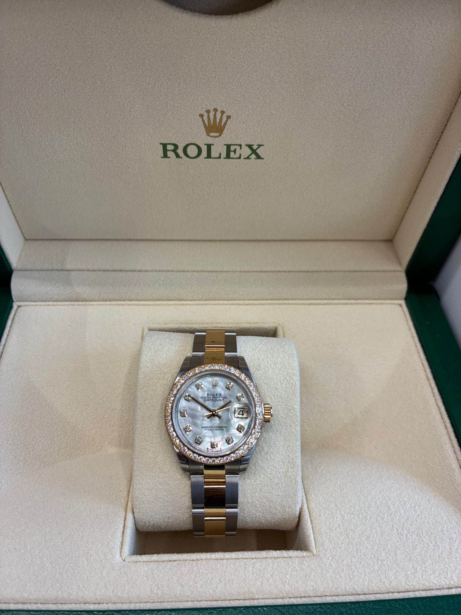 Rolex Lady-Datejust 279383RBR NG white Oyster 2025