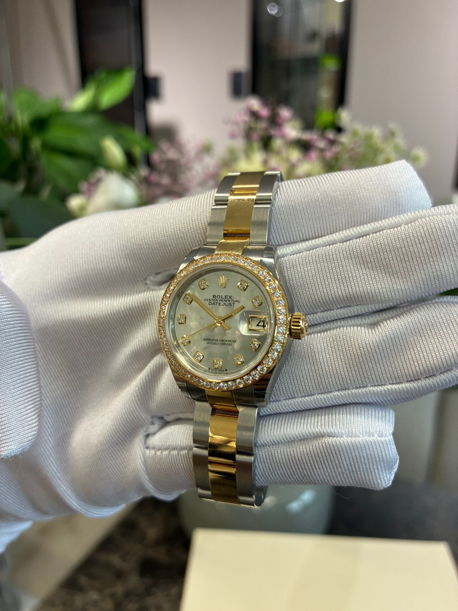 Rolex Lady-Datejust 279383RBR NG white Oyster 2025