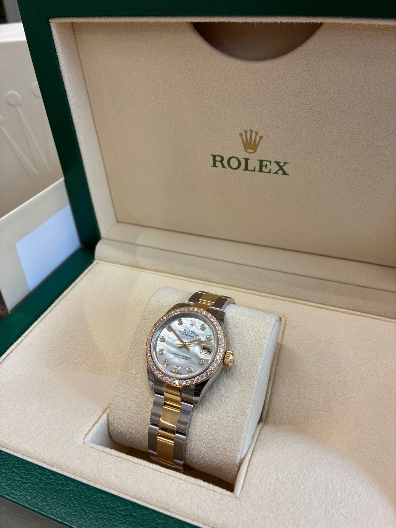 Rolex Lady-Datejust 279383RBR NG white Oyster 2025