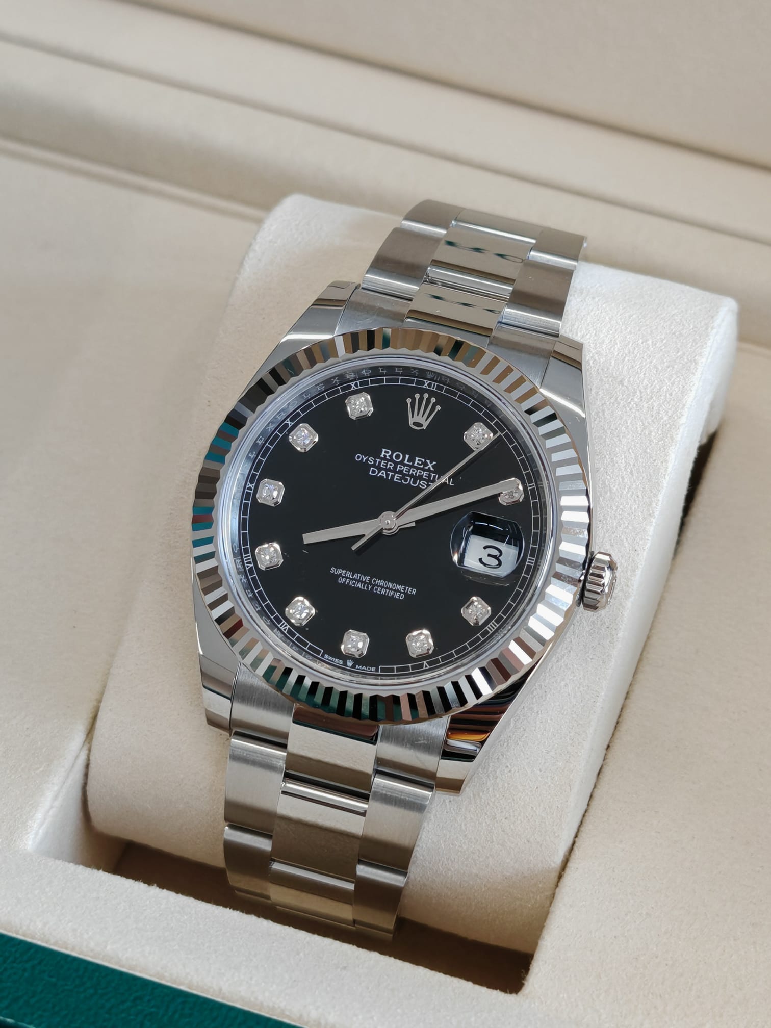 Rolex Datejust 41 126334G Black Oyster 2025