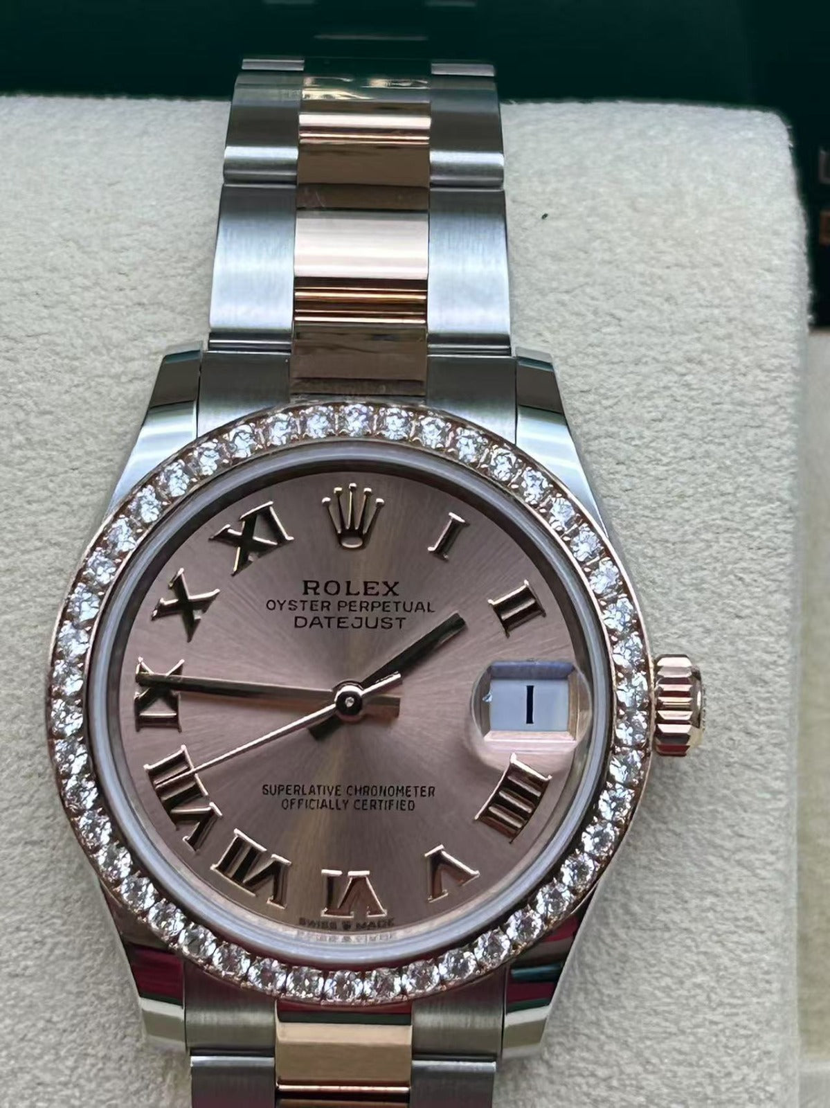 Rolex Datejust 31 278381RBR Rosa Roman Oyster 2025