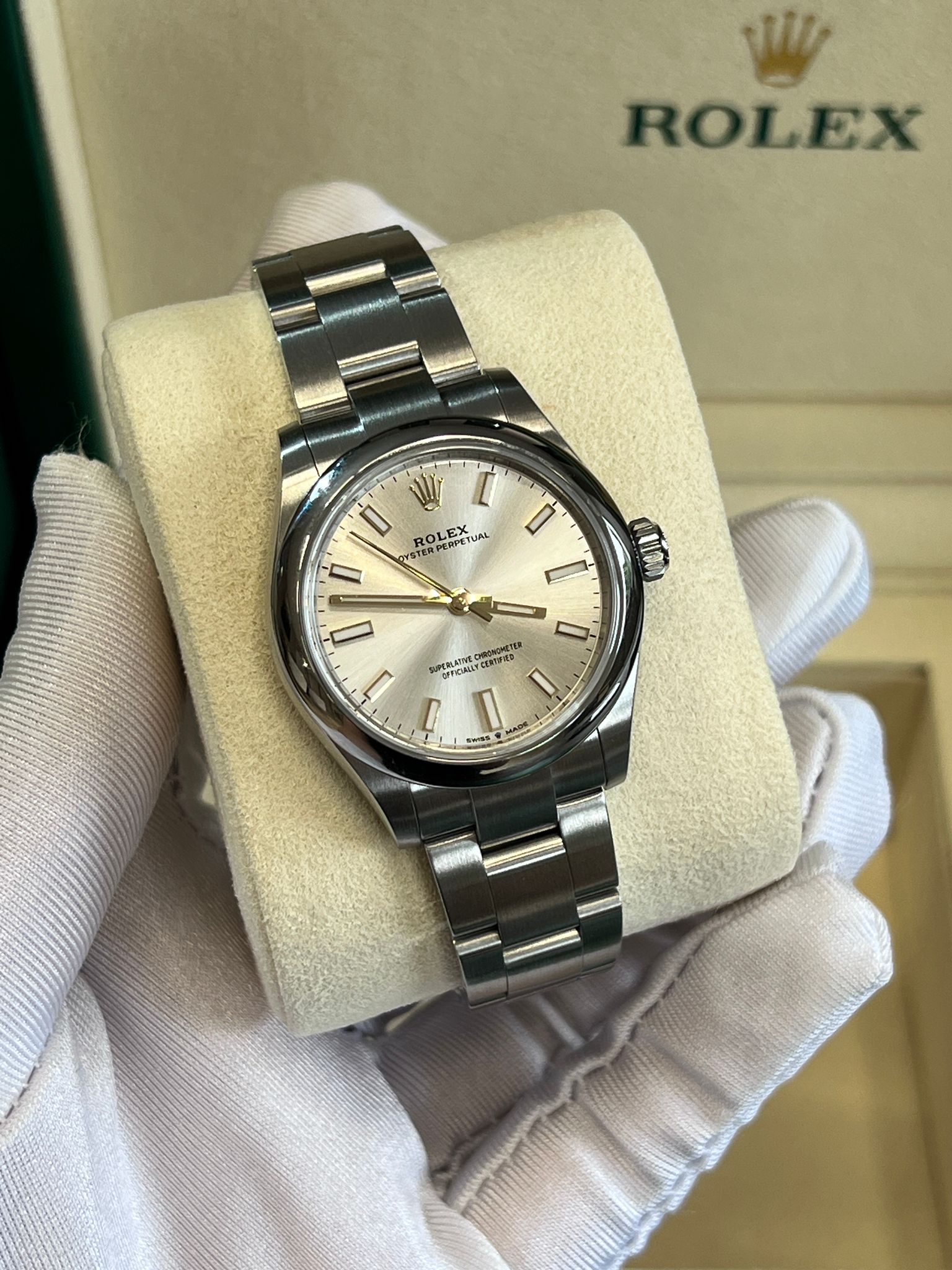 Rolex Oyster Perpetual 31 277200 Silber 2025
