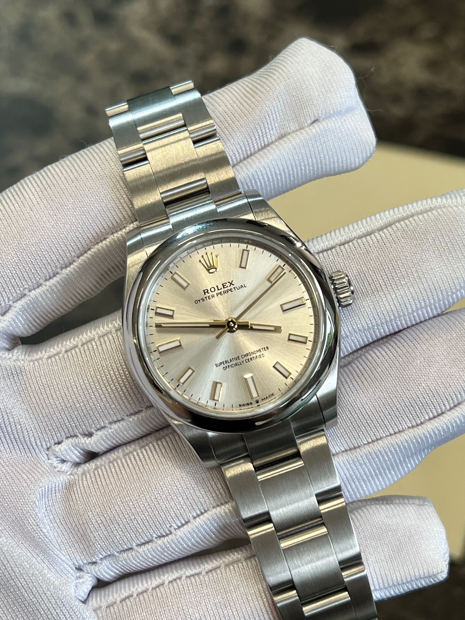 Rolex Oyster Perpetual 31 277200 Silber 2025