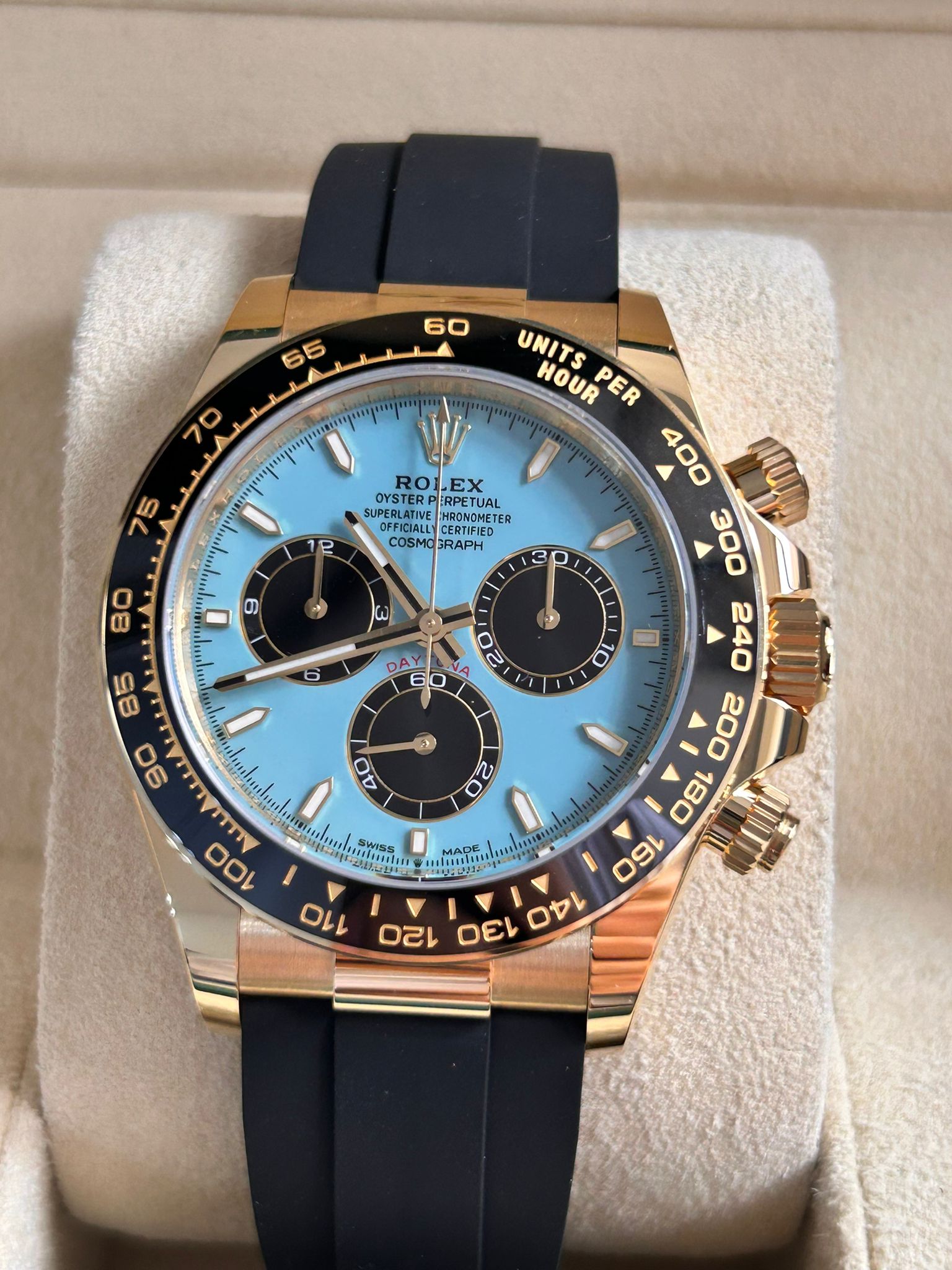 Rolex daytona 126518LN TUEQUOISE