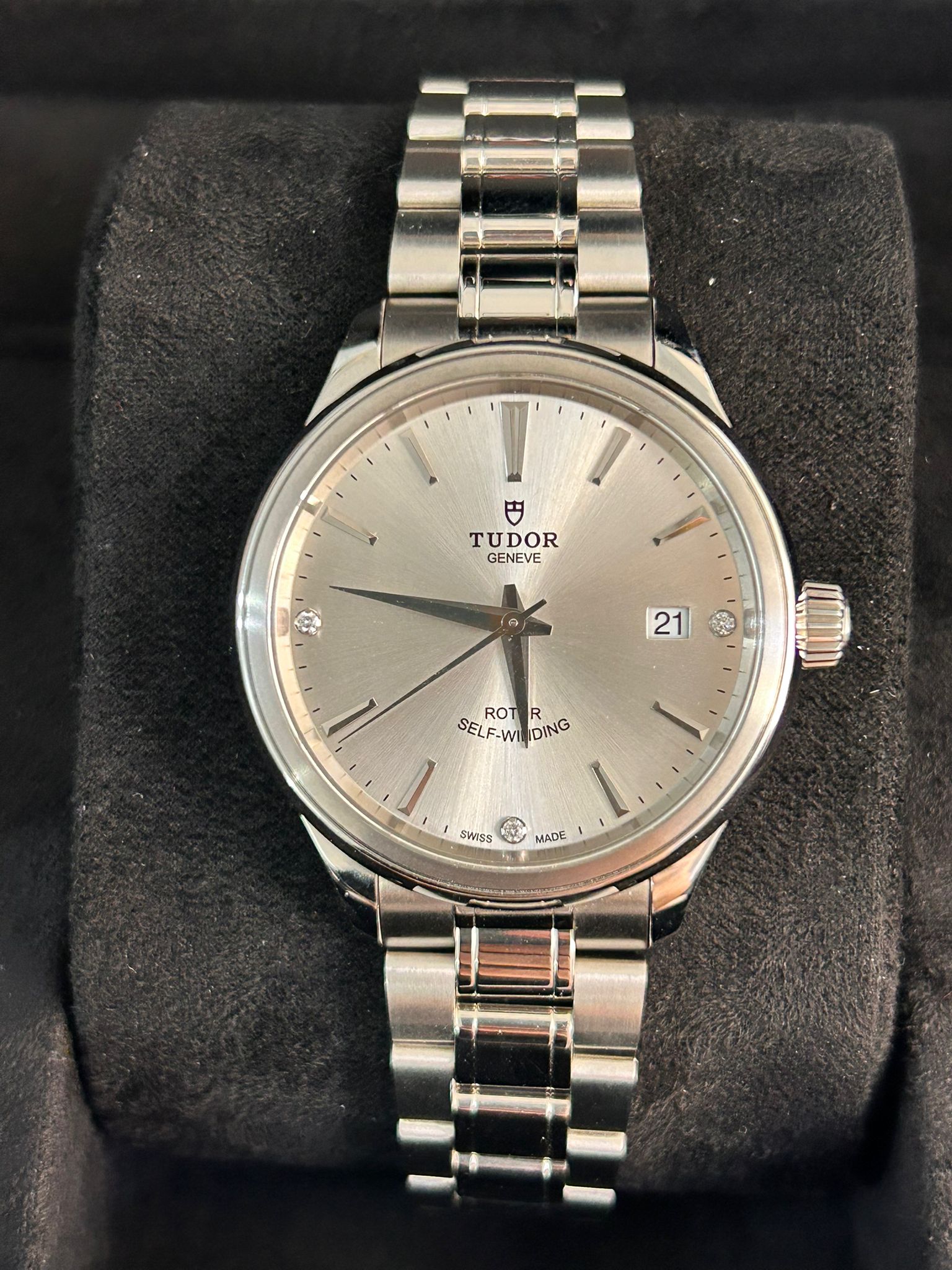 Tudor Style12500-0003 SILVER DIAMOND