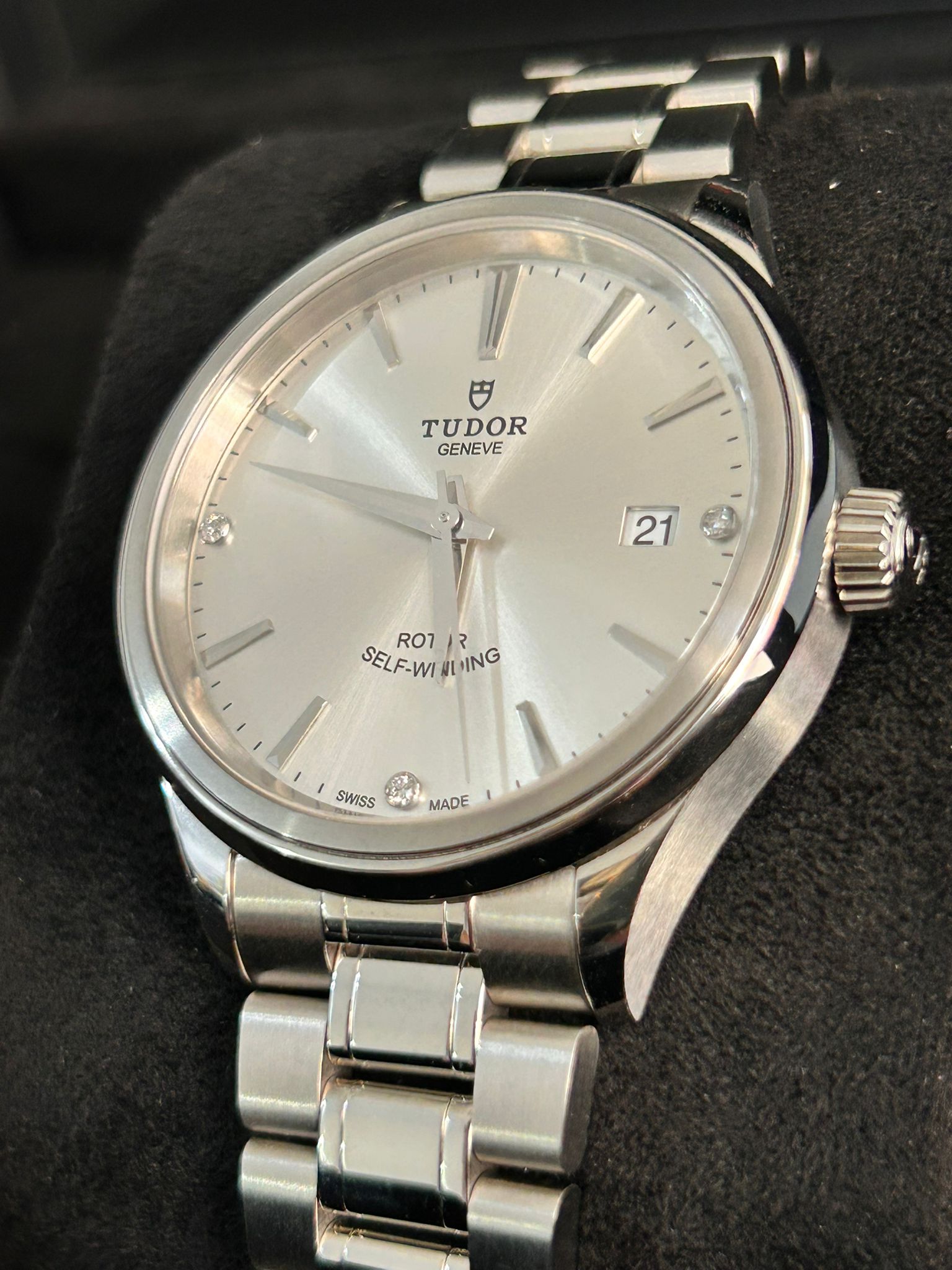 Tudor Style12500-0003 SILVER DIAMOND