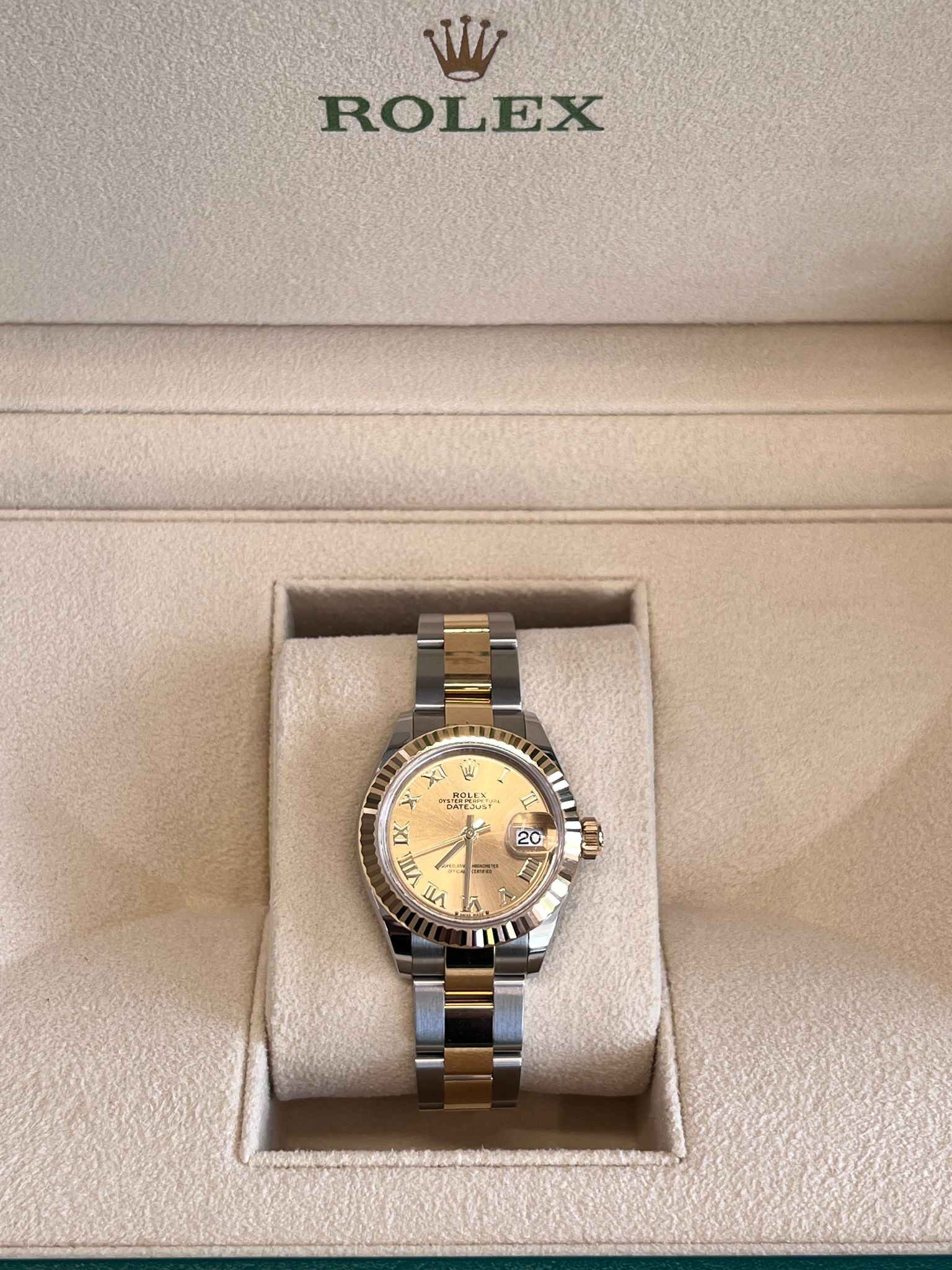 Rolex Lady‑Datejust 28 279173 Champagne Roman Oyster 2026