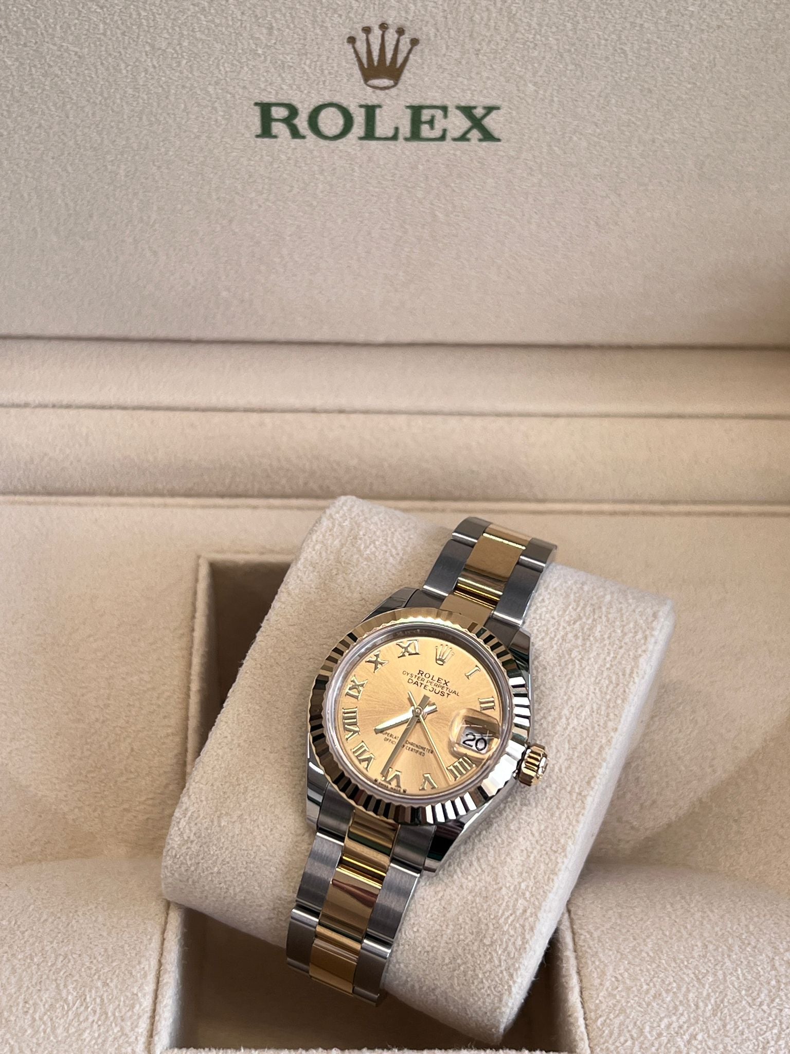 Rolex Lady‑Datejust 28 279173 Champagne Roman Oyster 2026