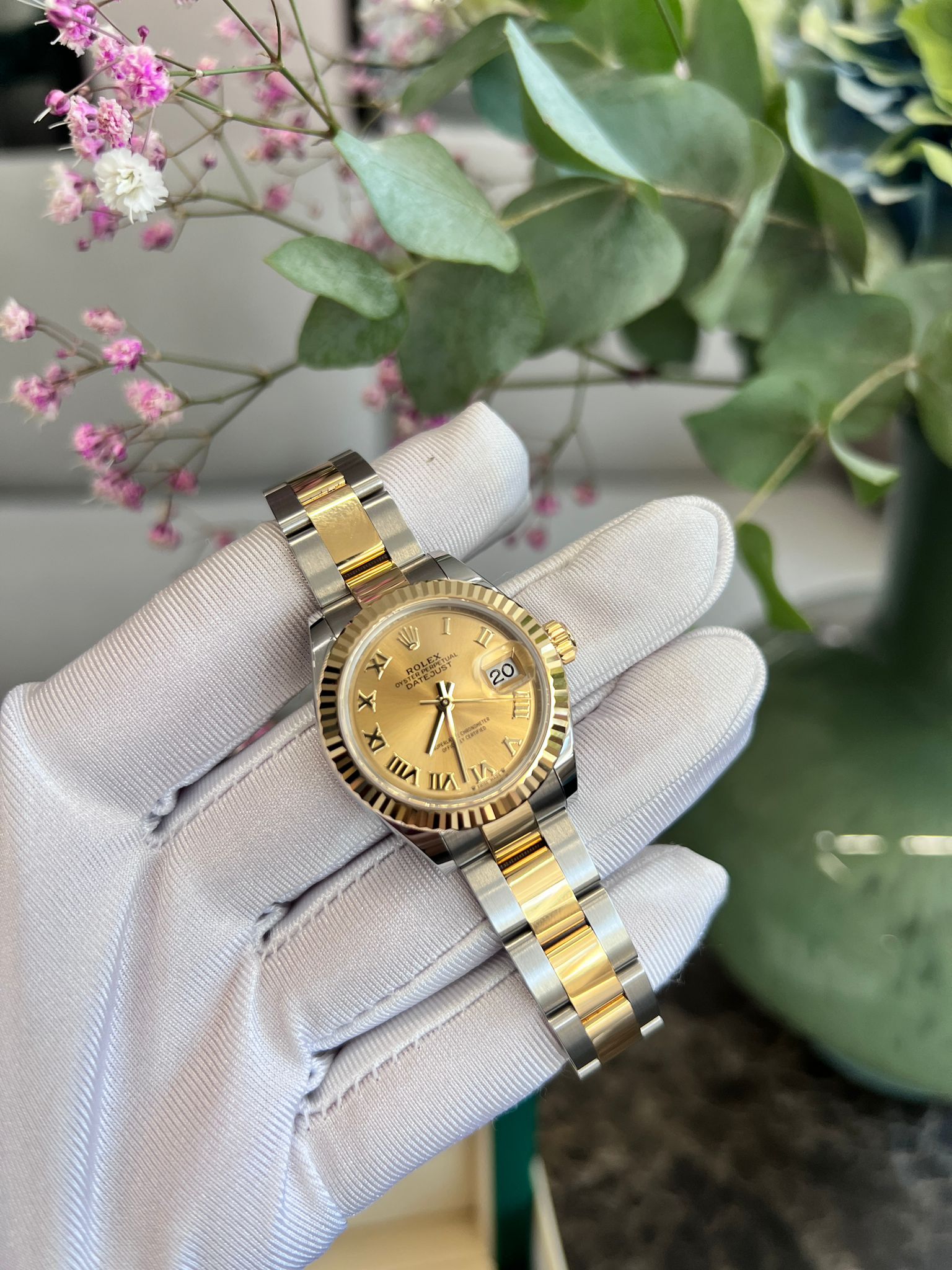 Rolex 279173 CHAMP ROMAN OYS