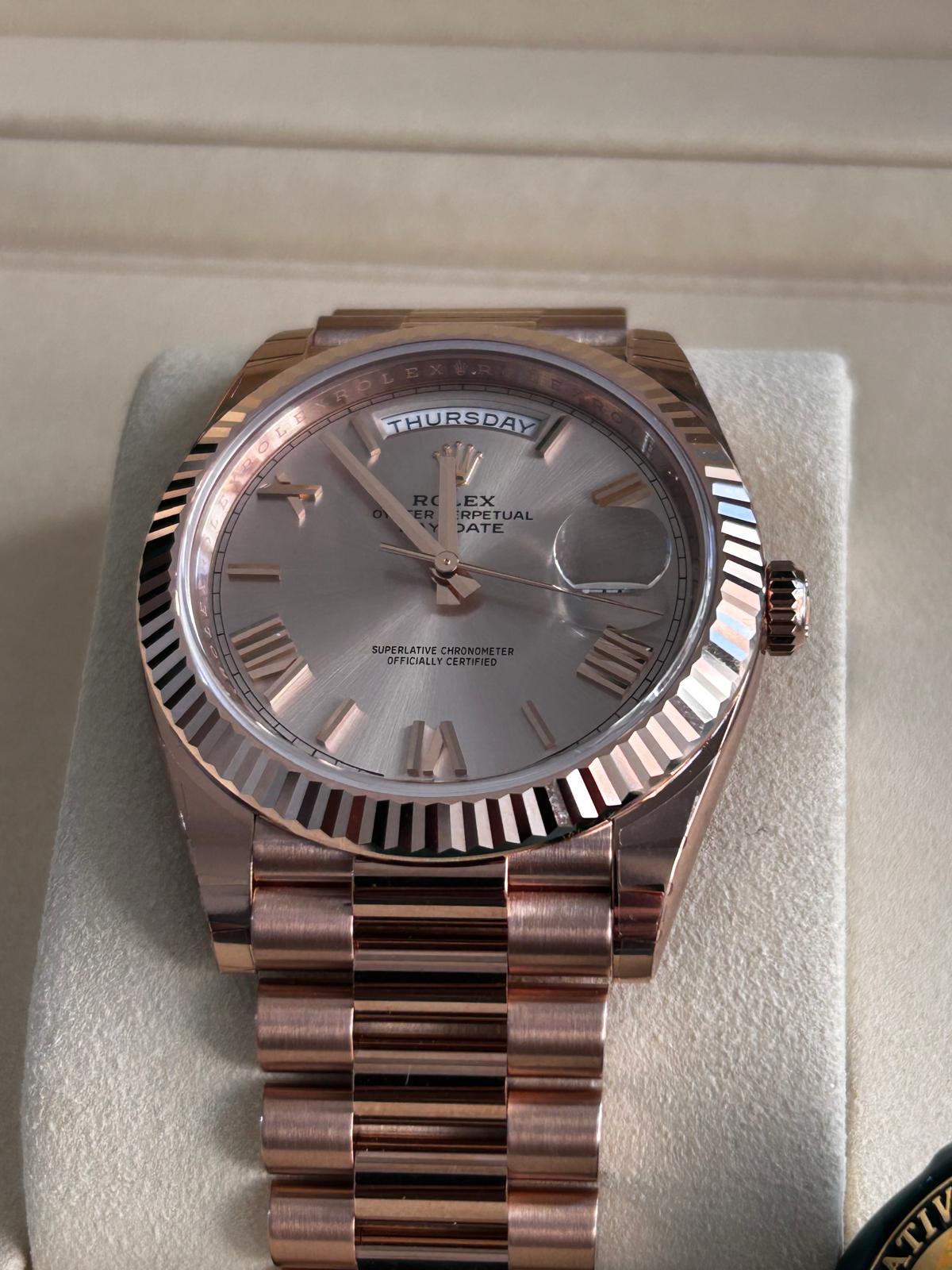 Rolex Day-Date 40 228235 Sundust Roman 2026