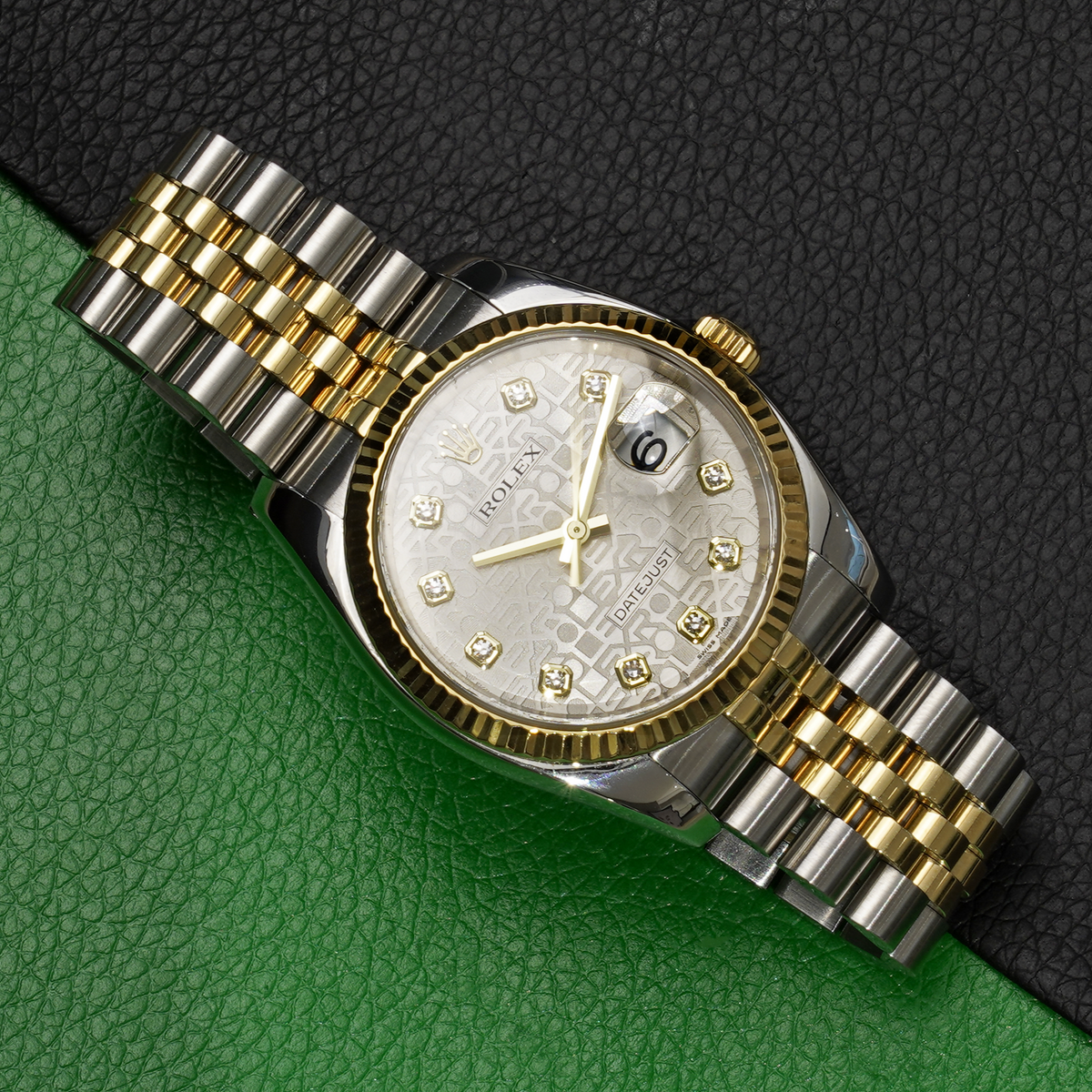 Rolex Datejust 36 116233 White Computer Naked