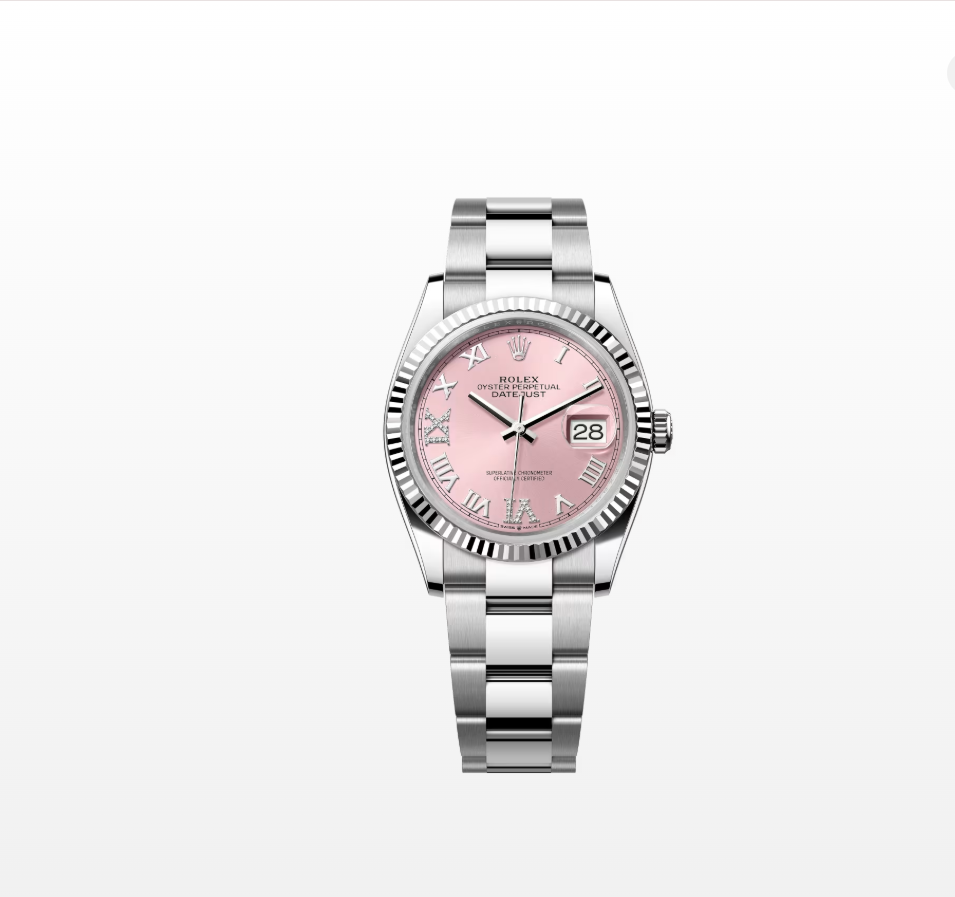 Rolex Datejust 36 126234 Pink Diamond VIIX Oyster