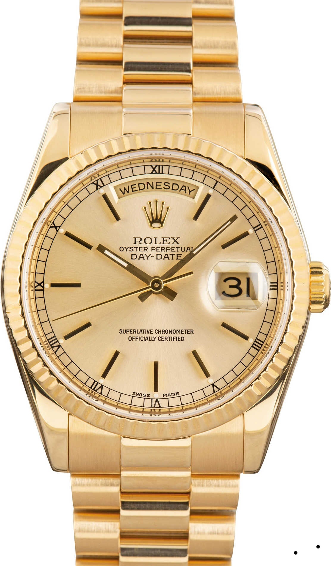 Rolex Day-Date 118238 Gold Naked