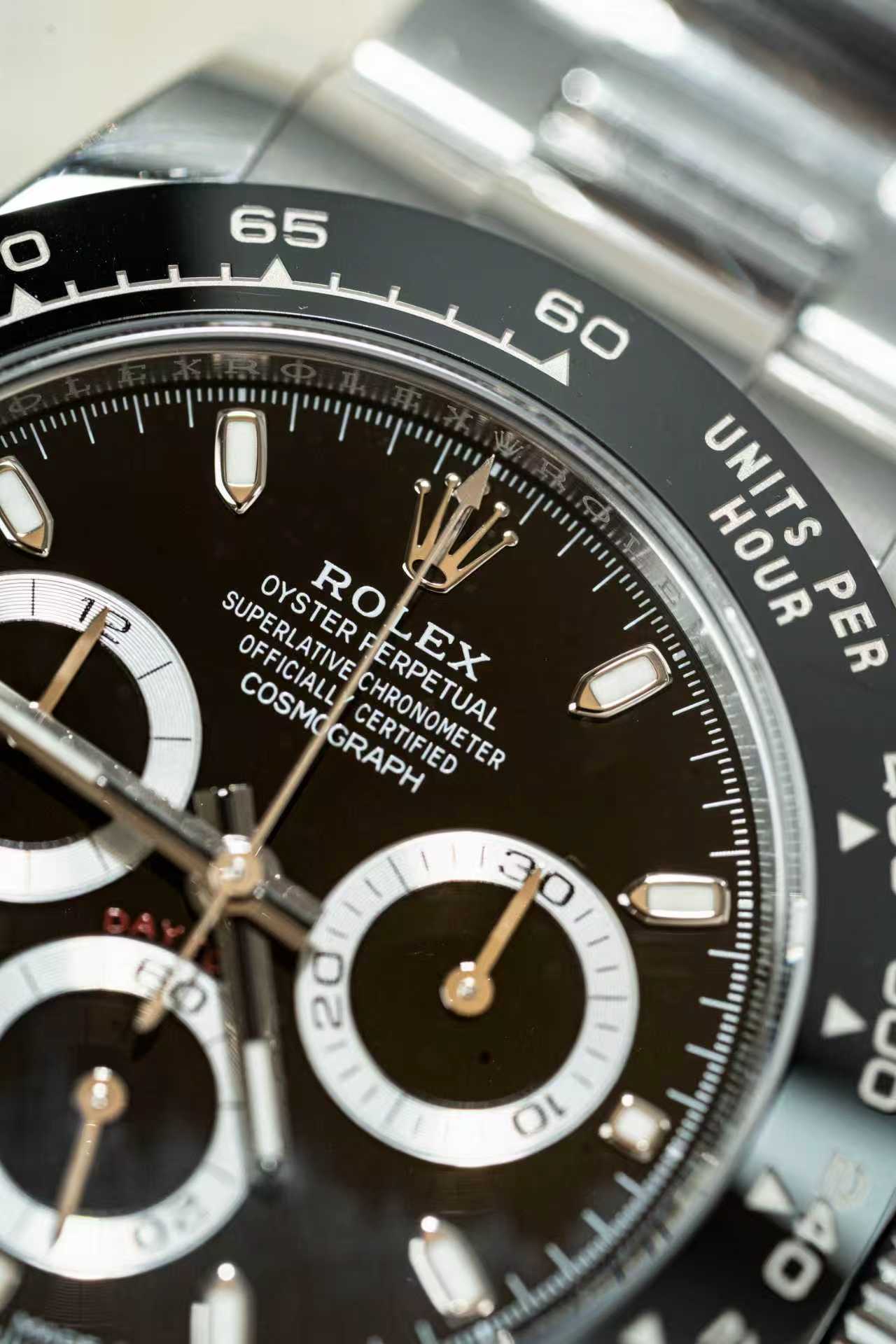 ROLEX 116500 black oyster 12.5links
